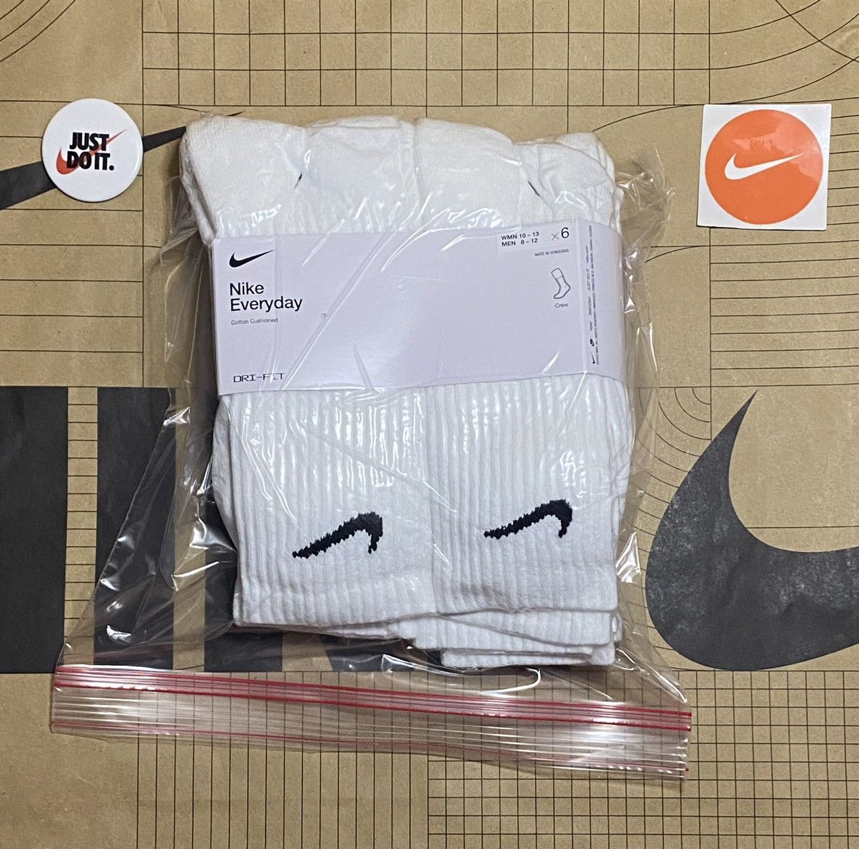 Nike Nike dri-fit everyday crew socks Size ONE SIZE - 7 Thumbnail