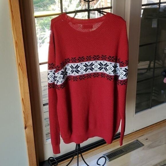 John Bartlett John Bartlett Consensus Cayenne Heavy Cable Knitwear Ski Hol Size US XXL / EU 58 / 5 - 5 Thumbnail
