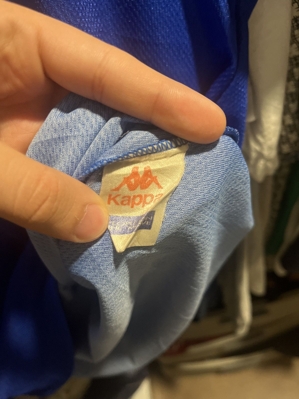Kappa 95/96 Juventus Away kit XL (FITS MORE LIKE A LARGE) Size US XL / EU 56 / 4 - 4 Thumbnail