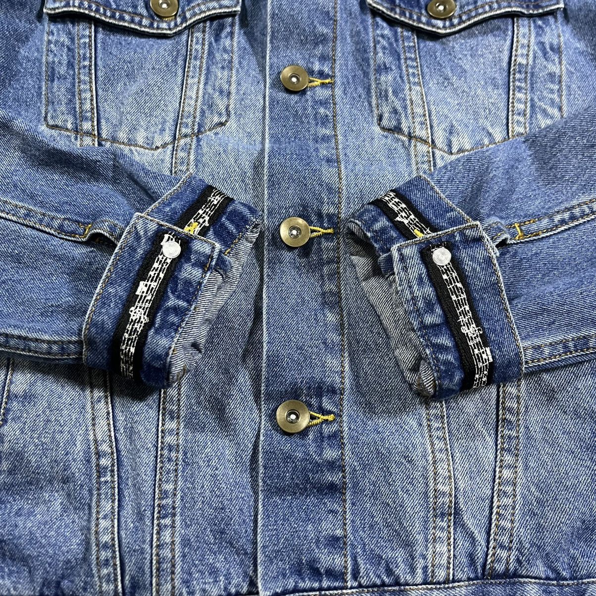 ジャケット・アウター Number nine Denim Jacket blue tag size 2 XL] Number Nine Distressed Denim Jean Jacket