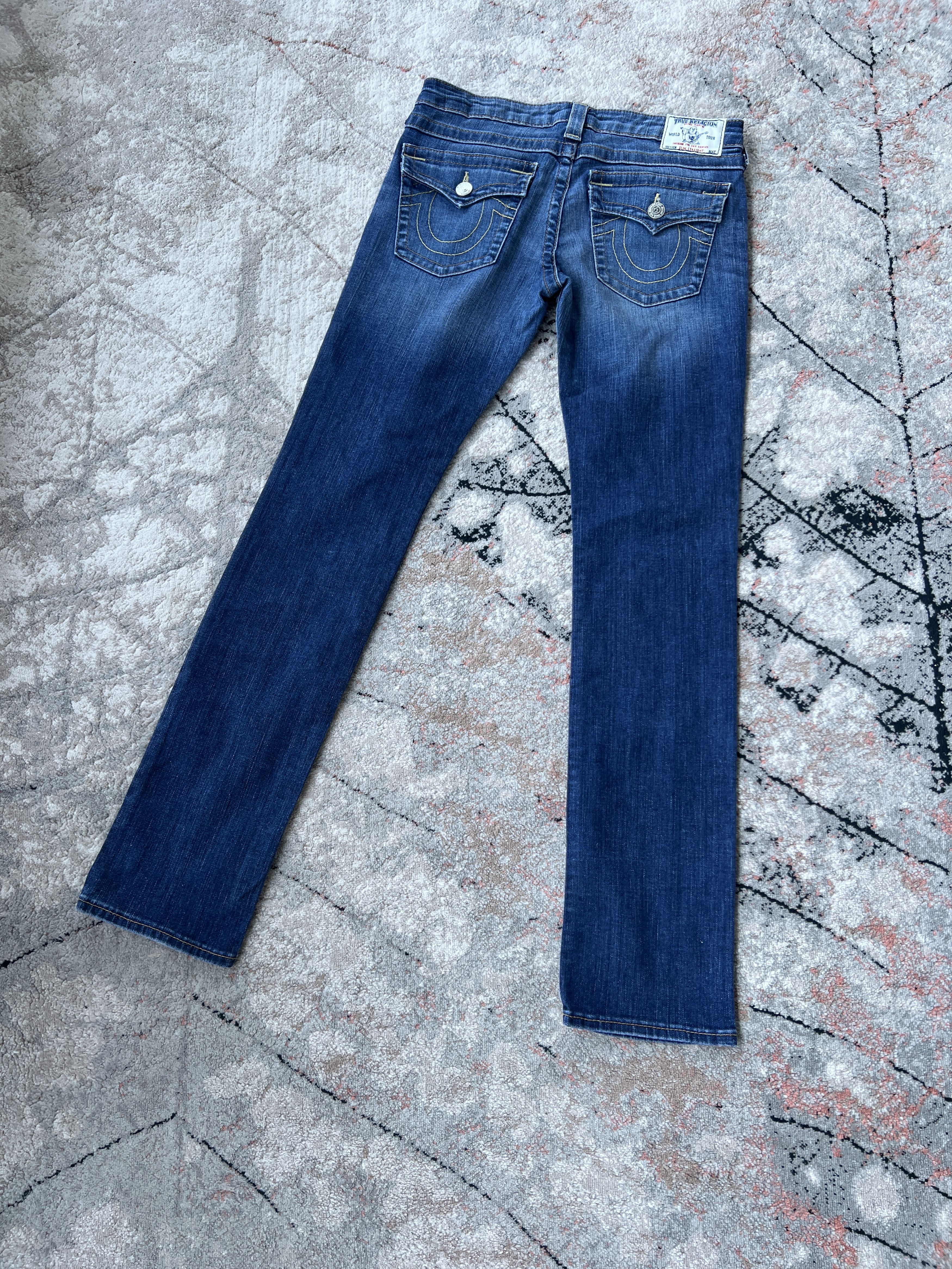 Japanese Brand True Religion Vintage Jeans Size 29" - 1 Thumbnail