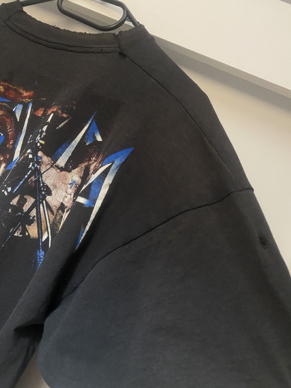 Metallica Metallica aop fullprint rare bootleg trashed 90s Size US XL / EU 56 / 4 - 12 Thumbnail