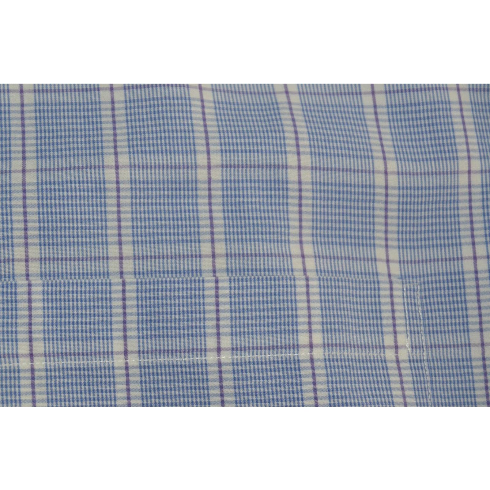 Brooks Brothers Brooks Brothers Dress Shirt Blue Plaid L/S Regular Fit 16.5 / 34 Men Shirts Mens Plaid Button-Down Collar Barrel Cuff Non-Iron All Seasons Vintage: No Size 46R - 4 Thumbnail