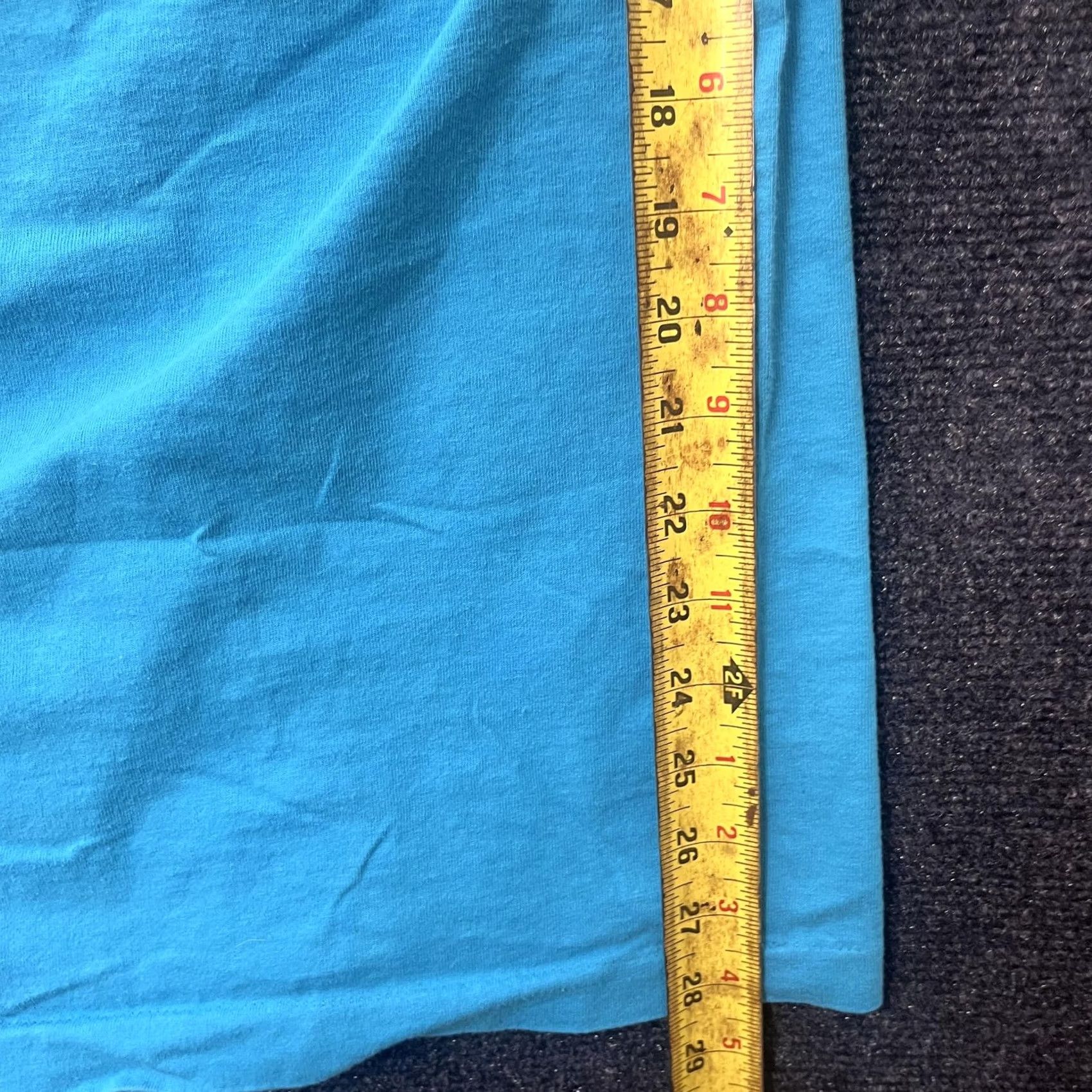 Fruit Of The Loom VINTAGE Thiel College Penguins Shirt Mens XL Blue Size US XL / EU 56 / 4 - 7 Thumbnail
