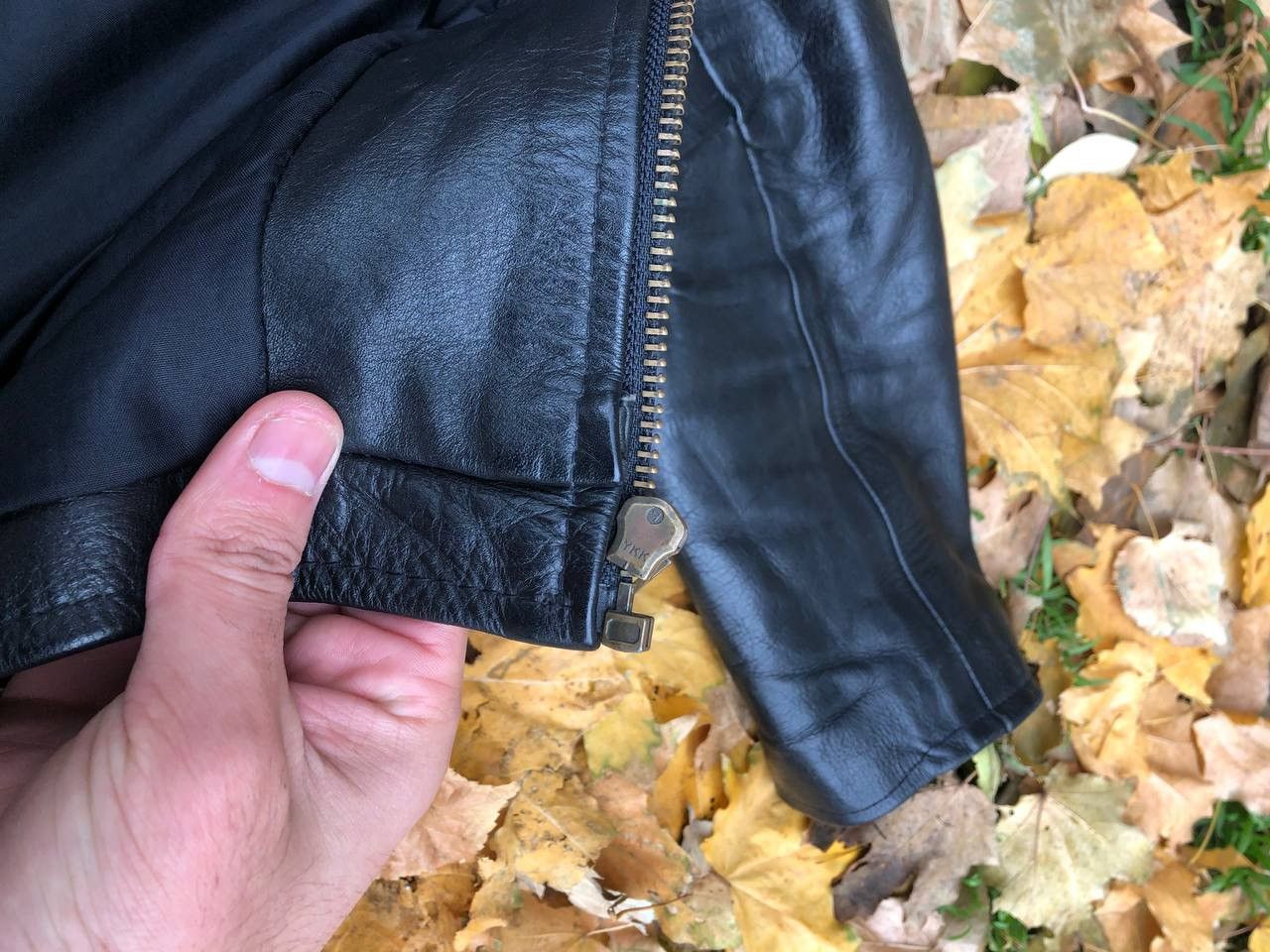 Vintage VERY RARE SKIN COMFORT REAL LEATHER JACKET MADE IN USA 90s Size US L / EU 52-54 / 3 - 9 Thumbnail