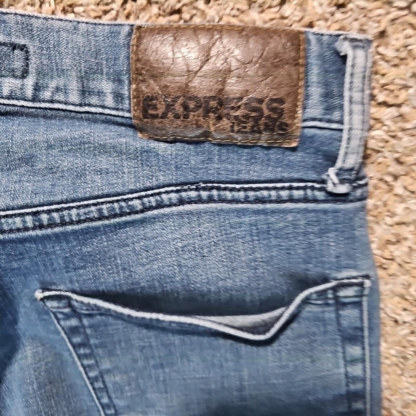 Express Express Jeans Alec Skinny Fit 31x30 Size US 31 - 6 Thumbnail