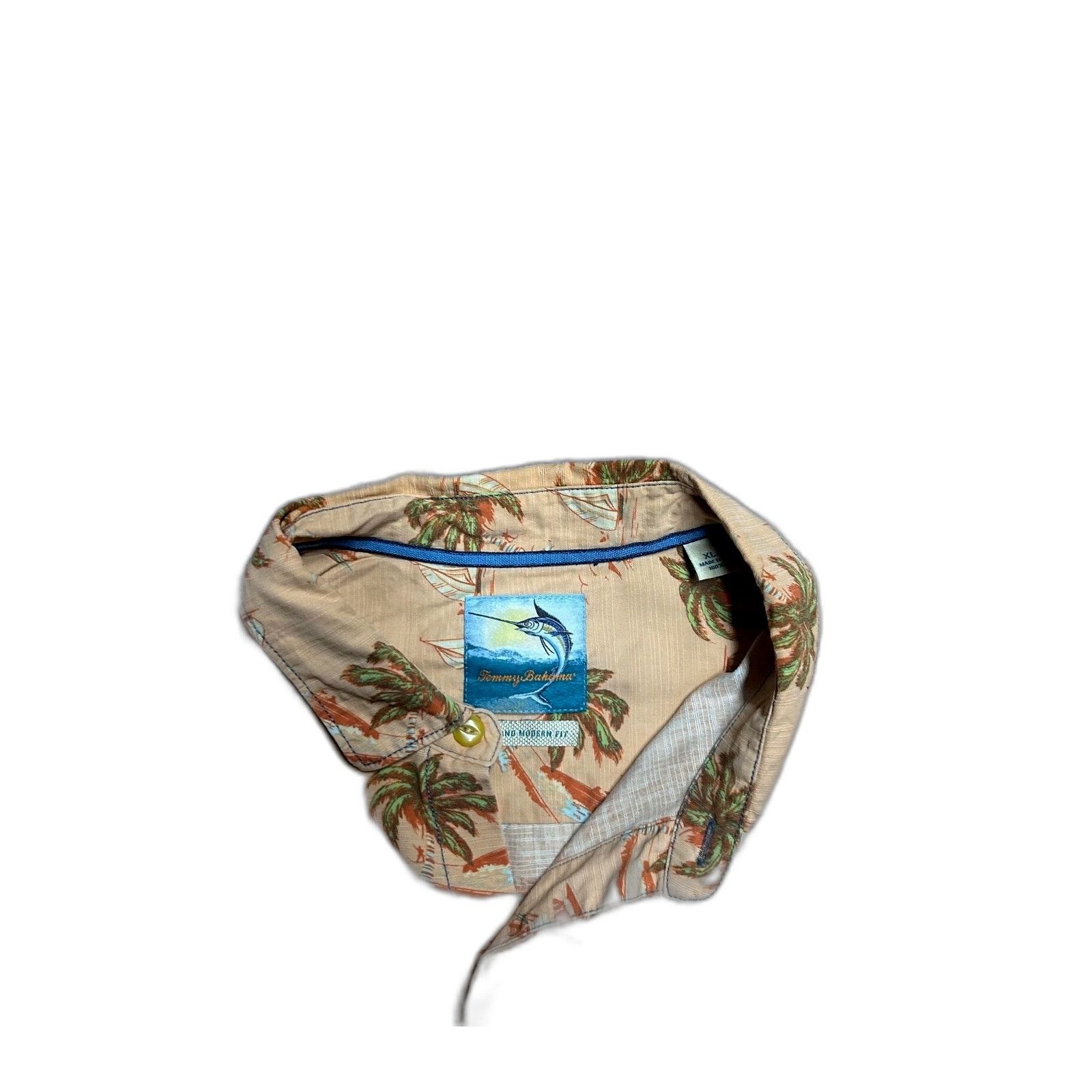 Tommy Bahama Tommy Bahama Shirt XL Isnald Modern Fit Island Silk Sailing Size US XL / EU 56 / 4 - 4 Thumbnail