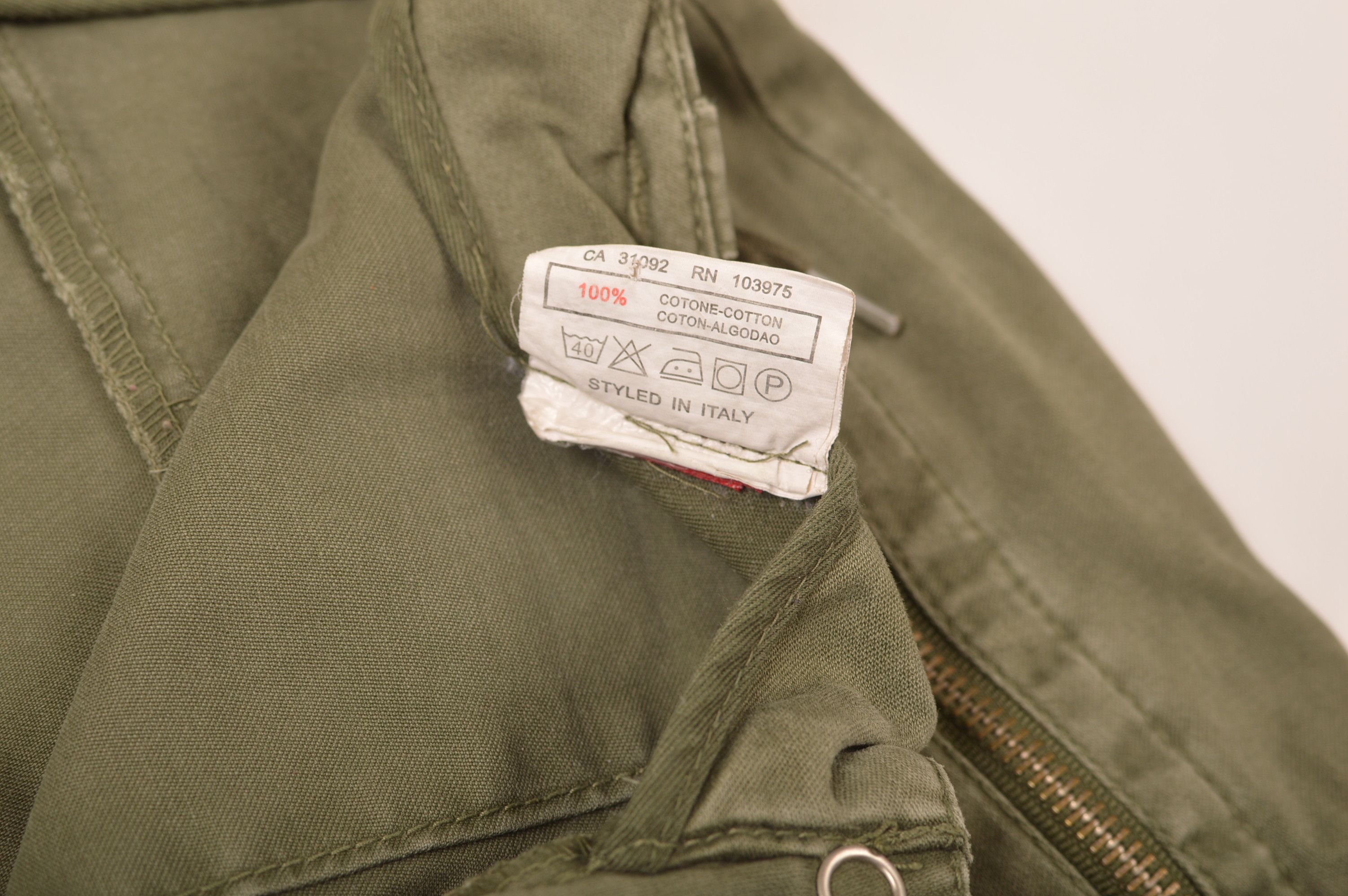 Miss Sixty × Vintage Miss Sixty Basic Italy Vintage Y2K Khaki Cargo Pants Size 30" / US 8 / IT 44 - 8 Thumbnail