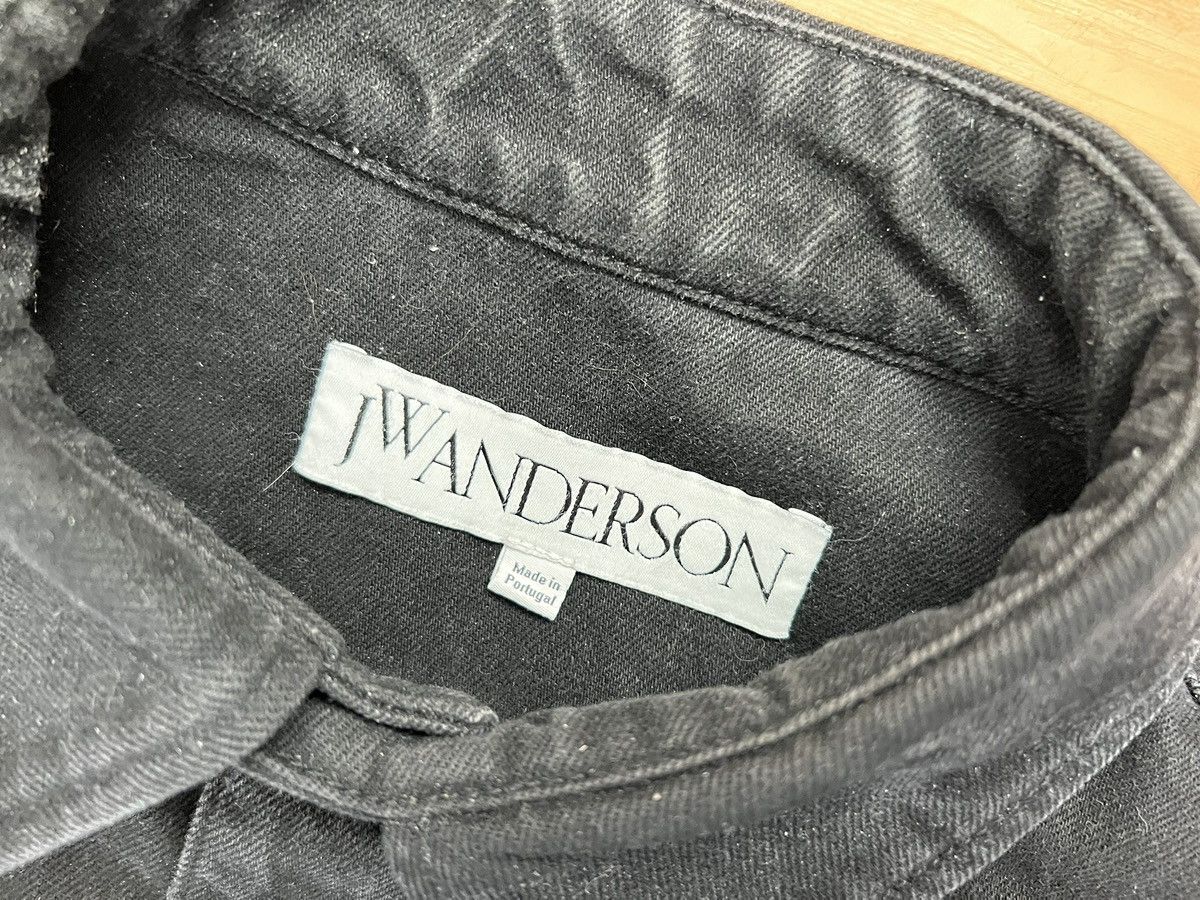 JW Anderson JW Anderson Denim Patchwork Overshirt Black Size US M / EU 48-50 / 2 - 3 Thumbnail
