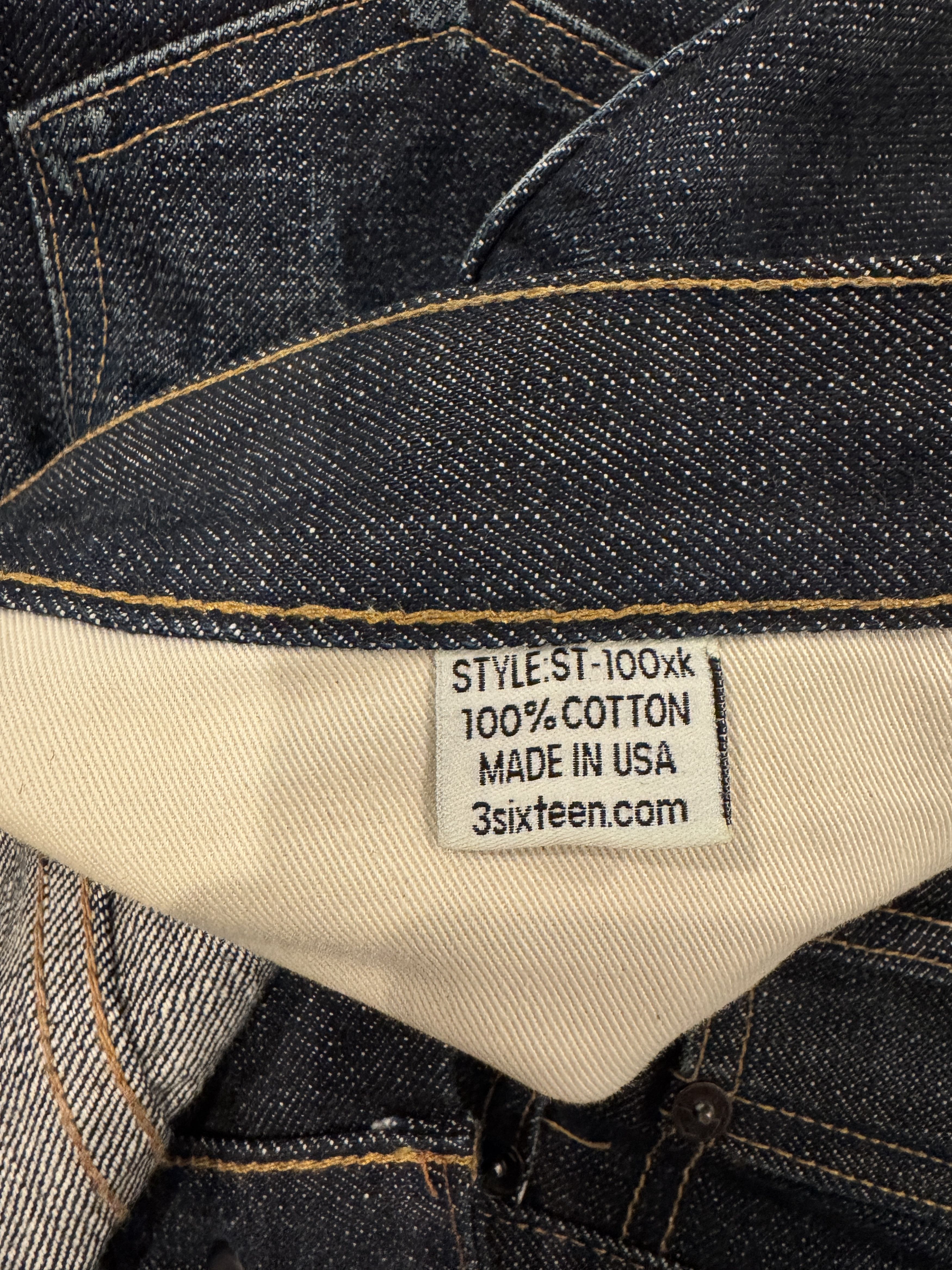3sixteen 3sixteen ST-100xk Slim Kibata Selvedge Denim - Size 32 Size US 32 / EU 48 - 6 Thumbnail