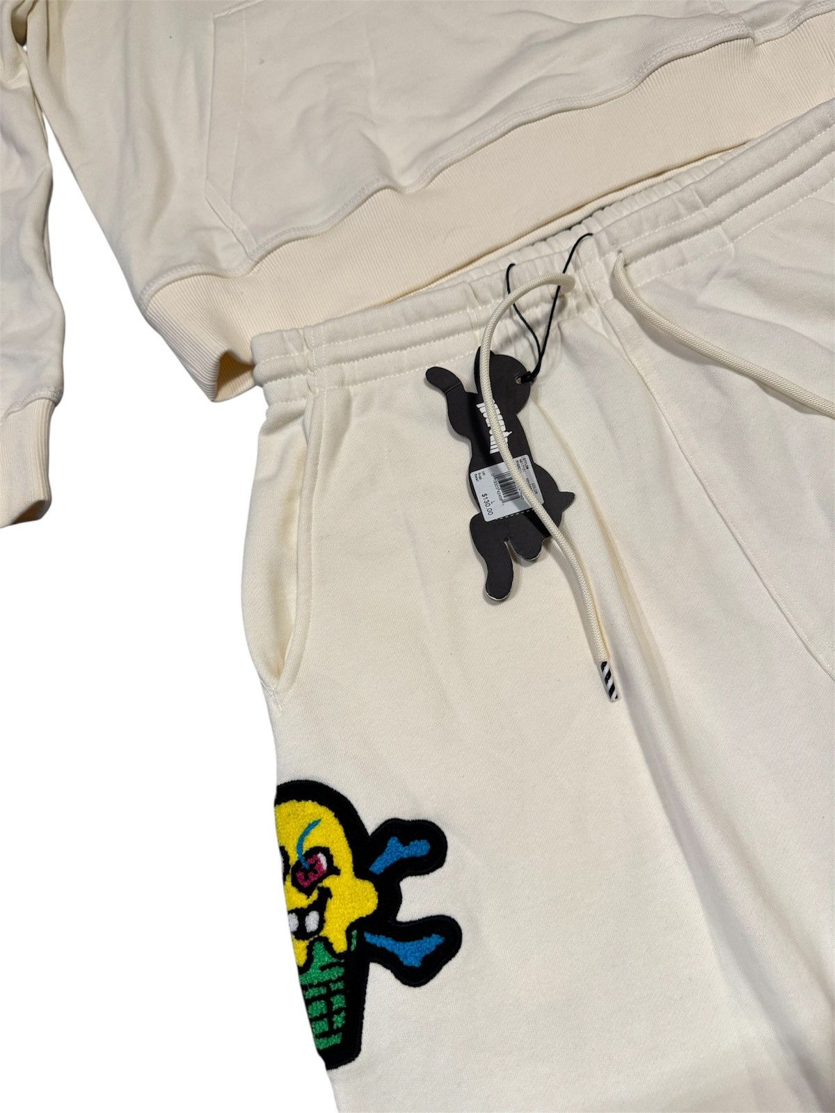 Icecream 🔥400$ IceCream Logo Tracksuit/IceCream Stacker&Chennile Suit Size 50L - 3 Thumbnail