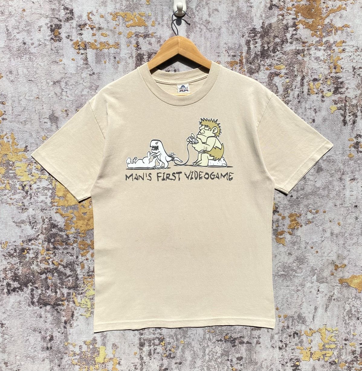 The Game Vintage Man’s First Video Game Shirt Size US M / EU 48-50 / 2 - 1 Thumbnail