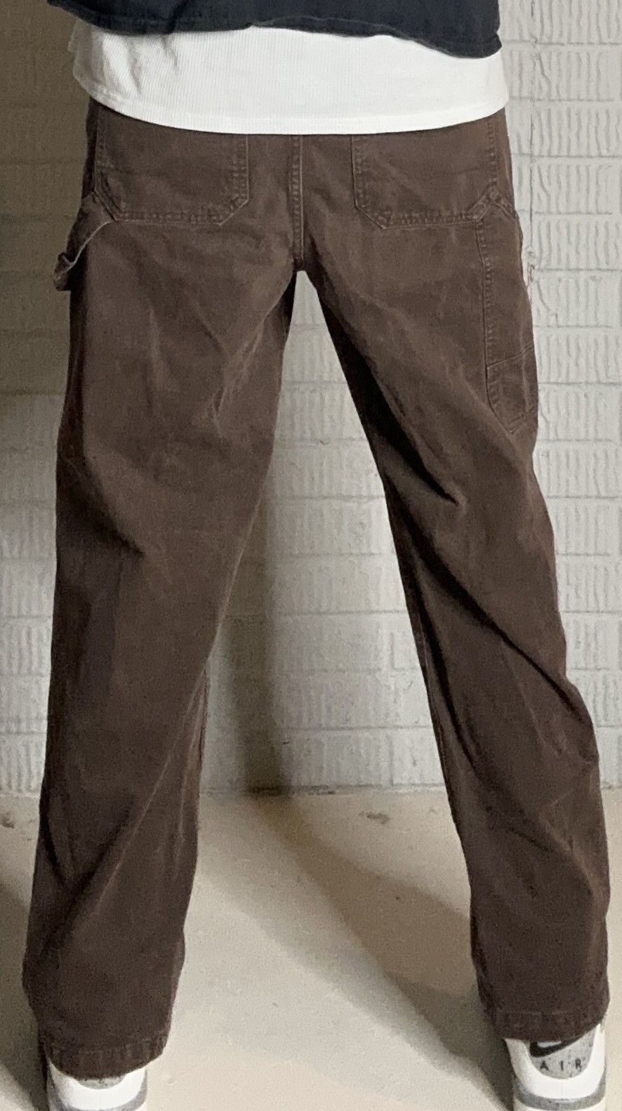 Vintage Double Knee Baggy Workwear Pants Size US 33 - 2 Thumbnail
