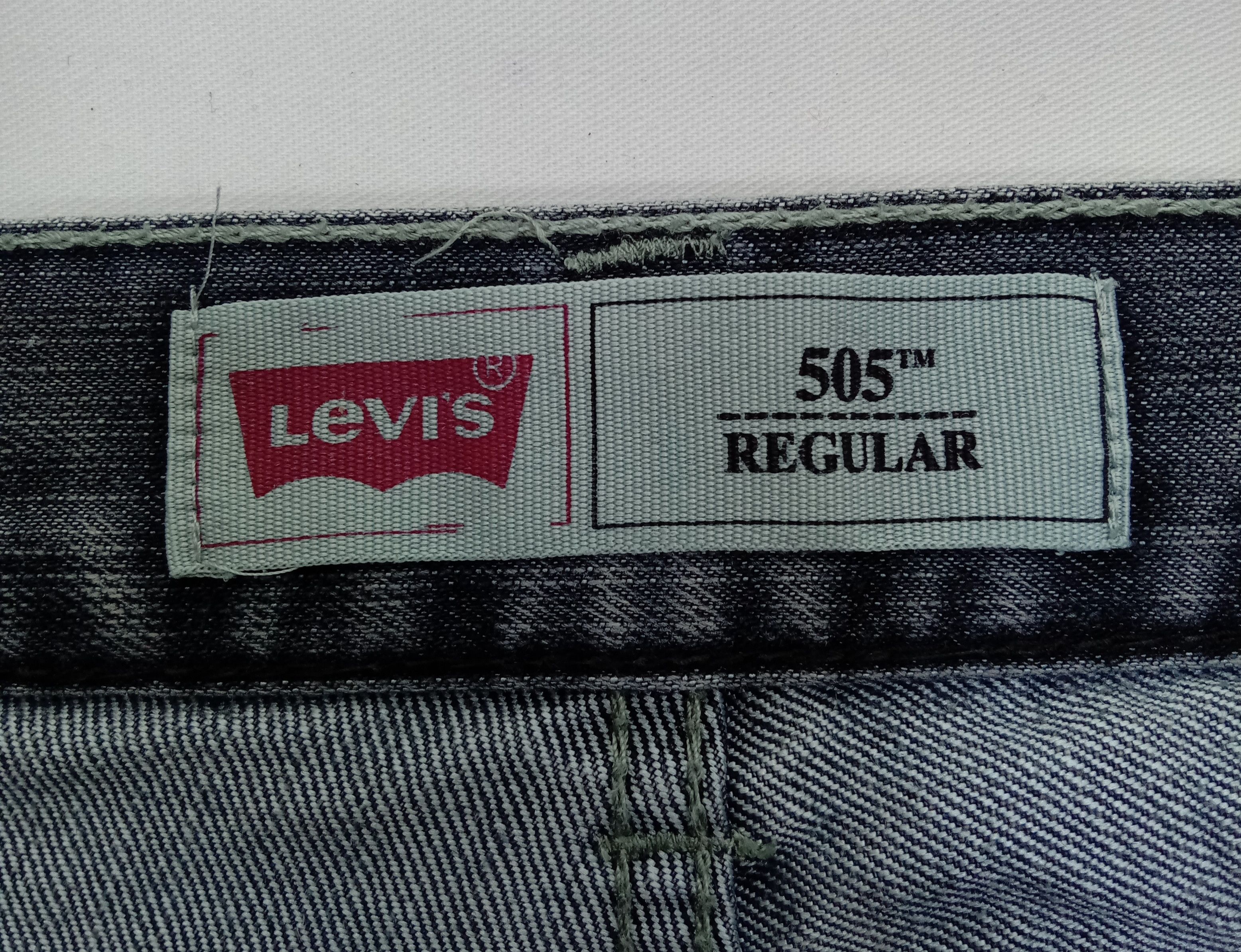 Levi's Vintage Levi's 505 Jeans Regular Fit Denim Size 28" / US 6 / IT 42 - 11 Thumbnail