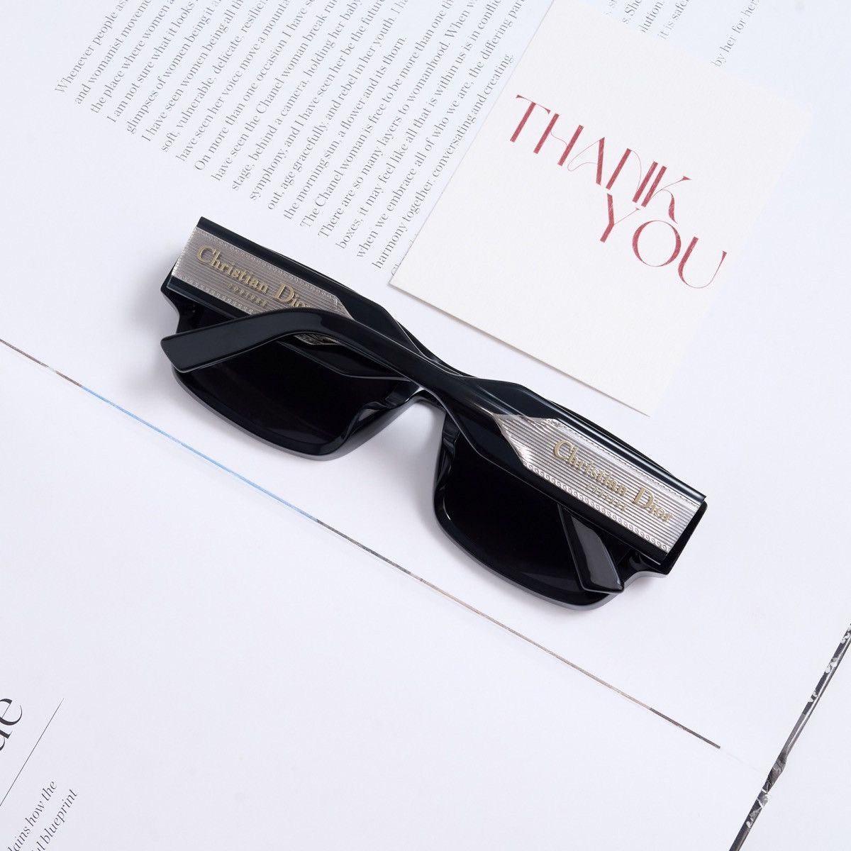 Dior CHRISTIAN DIOR LABEL S1I 13A0 SUNGLASSES Size ONE SIZE - 8 Thumbnail