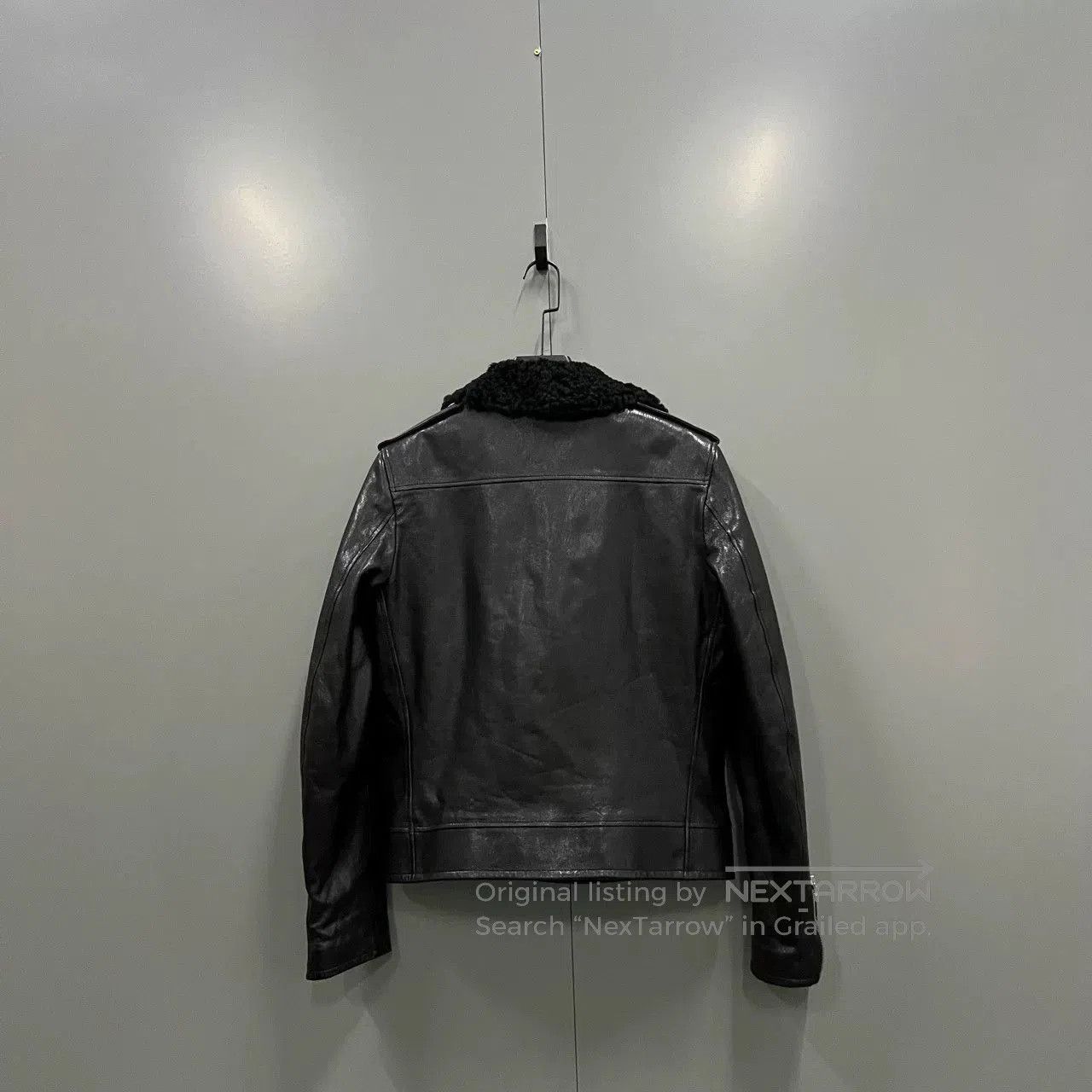 Saint Laurent Paris saint laurent black shearling jacket. Size US M / EU 48-50 / 2 - 3 Thumbnail