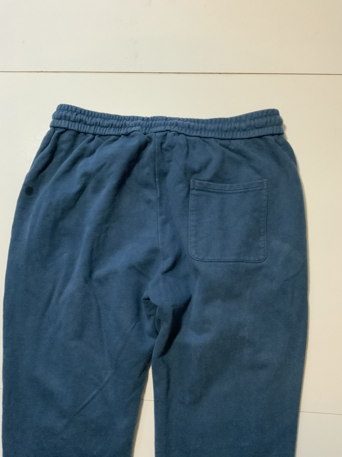 Mifland Mifland Script Fleece Knit Blue QS II 13oz Jogger Sweatpants Size US 36 / EU 52 - 8 Thumbnail