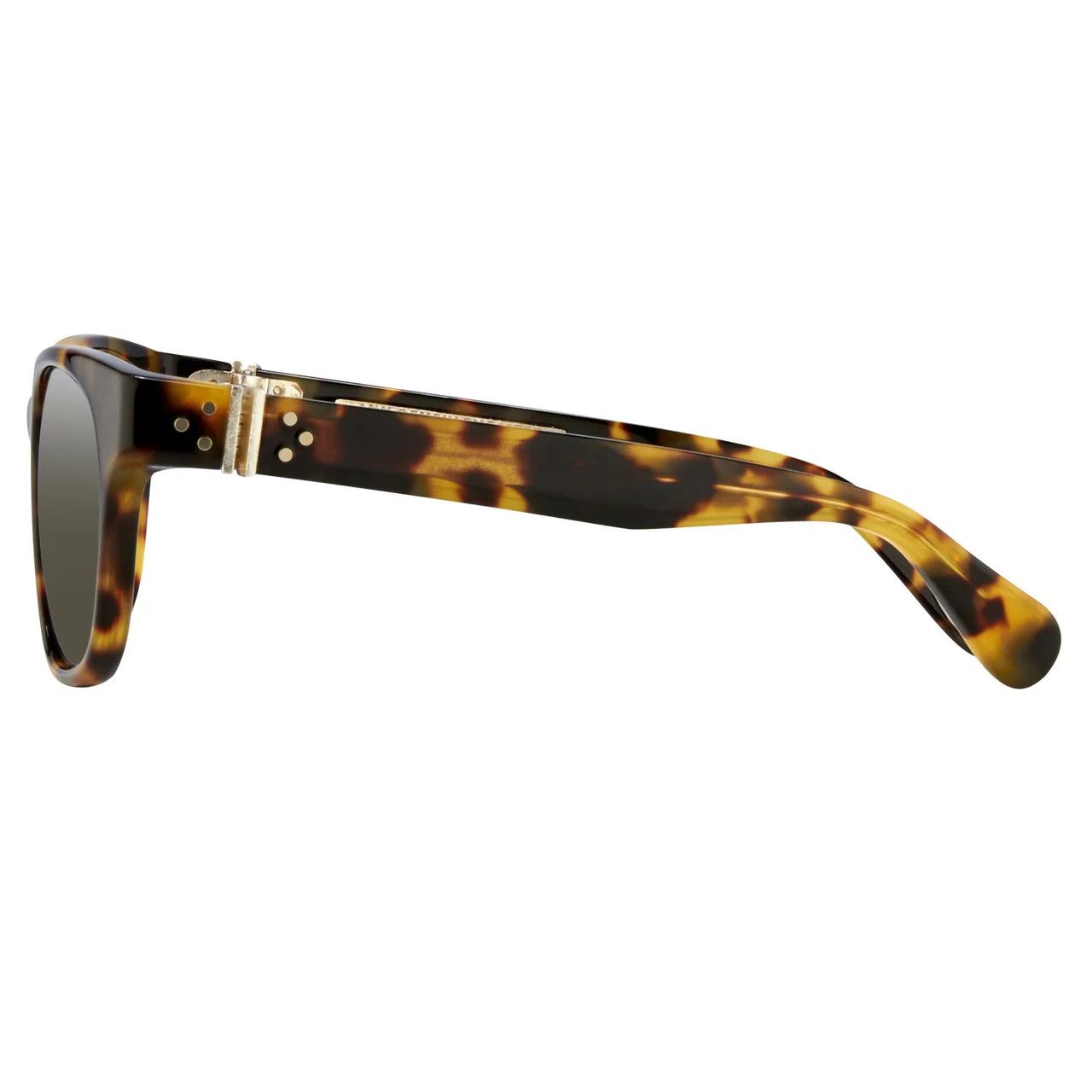 Ann Demeulemeester Ann Demeulemeester Sunglasses Rectangular Tortoise and Grey Size ONE SIZE - 3 Thumbnail