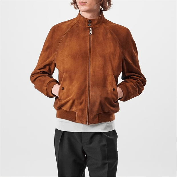 Prada Suede Bomber Jacket Size US M / EU 48-50 / 2 - 3 Thumbnail
