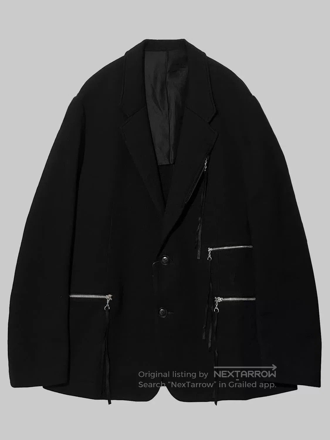 Yohji Yamamoto Yohji Yamamoto Vintage Manhattan Coat. Size US M / EU 48-50 / 2 - 1 Thumbnail