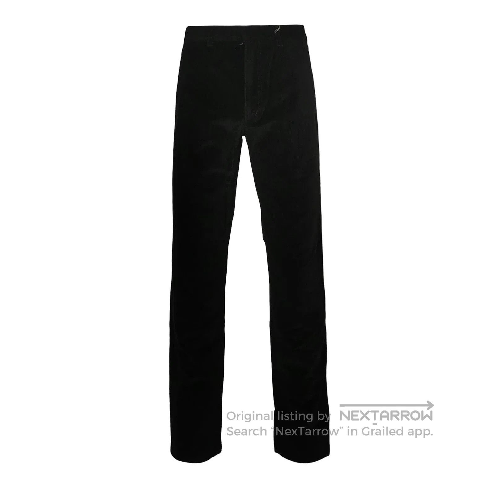 Prada Prada Logo Cotton Trousers in Black . Size 41" - 1 Thumbnail