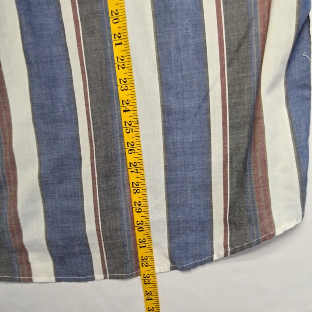 Other Vintage Johnathan Stewart Striped Shirt Blue Mens XL Size US XL / EU 56 / 4 - 9 Thumbnail
