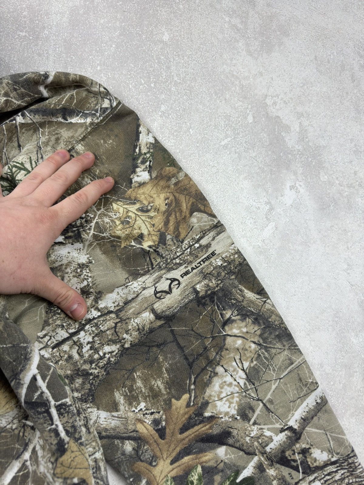 Realtree Vintage Country Wear Realtree EDGE Camo Hoodie Boxy Fit Y2K Size US XXL / EU 58 / 5 - 9 Thumbnail