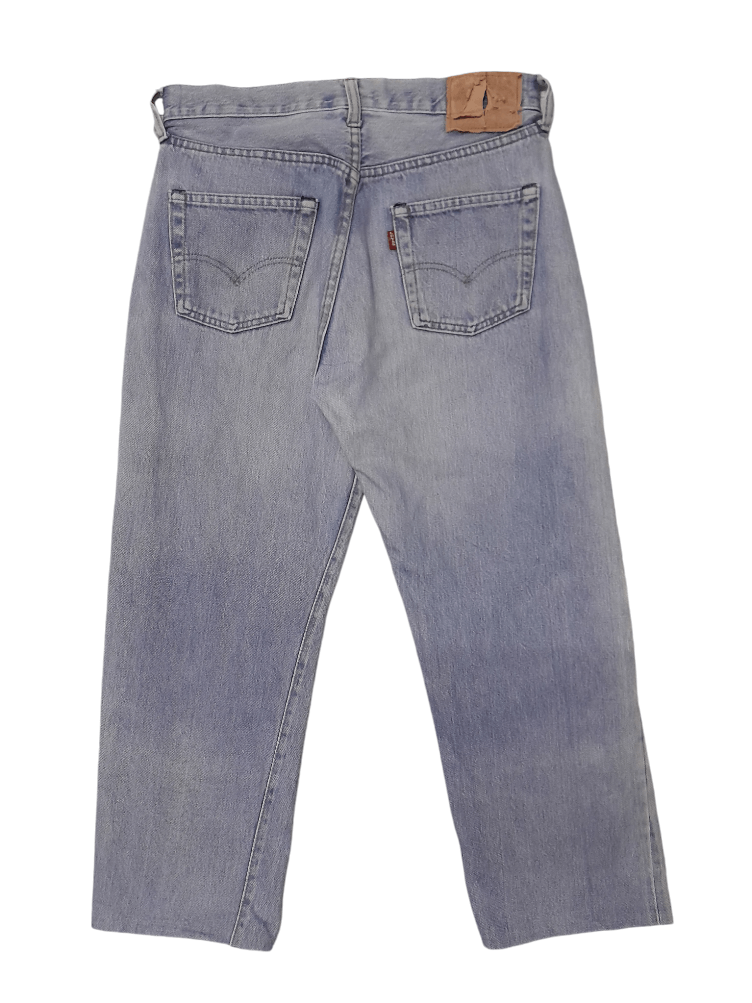 Levi's 80s Levis 501 Denim 524 Selvedge Denim (S 284) Waist 30 Size US 30 / EU 46 - 2 Thumbnail