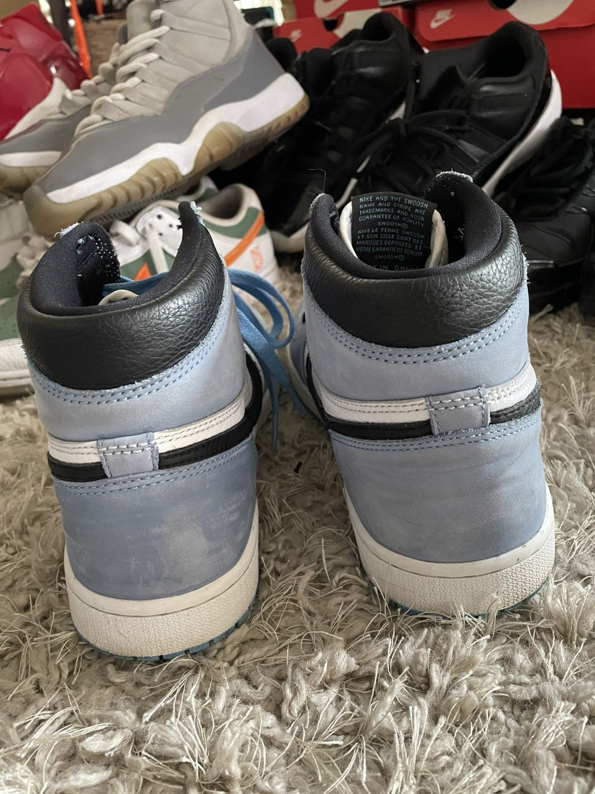 Jordan Brand Jordan 1 University Blue Size US 9 / EU 42 - 6 Thumbnail