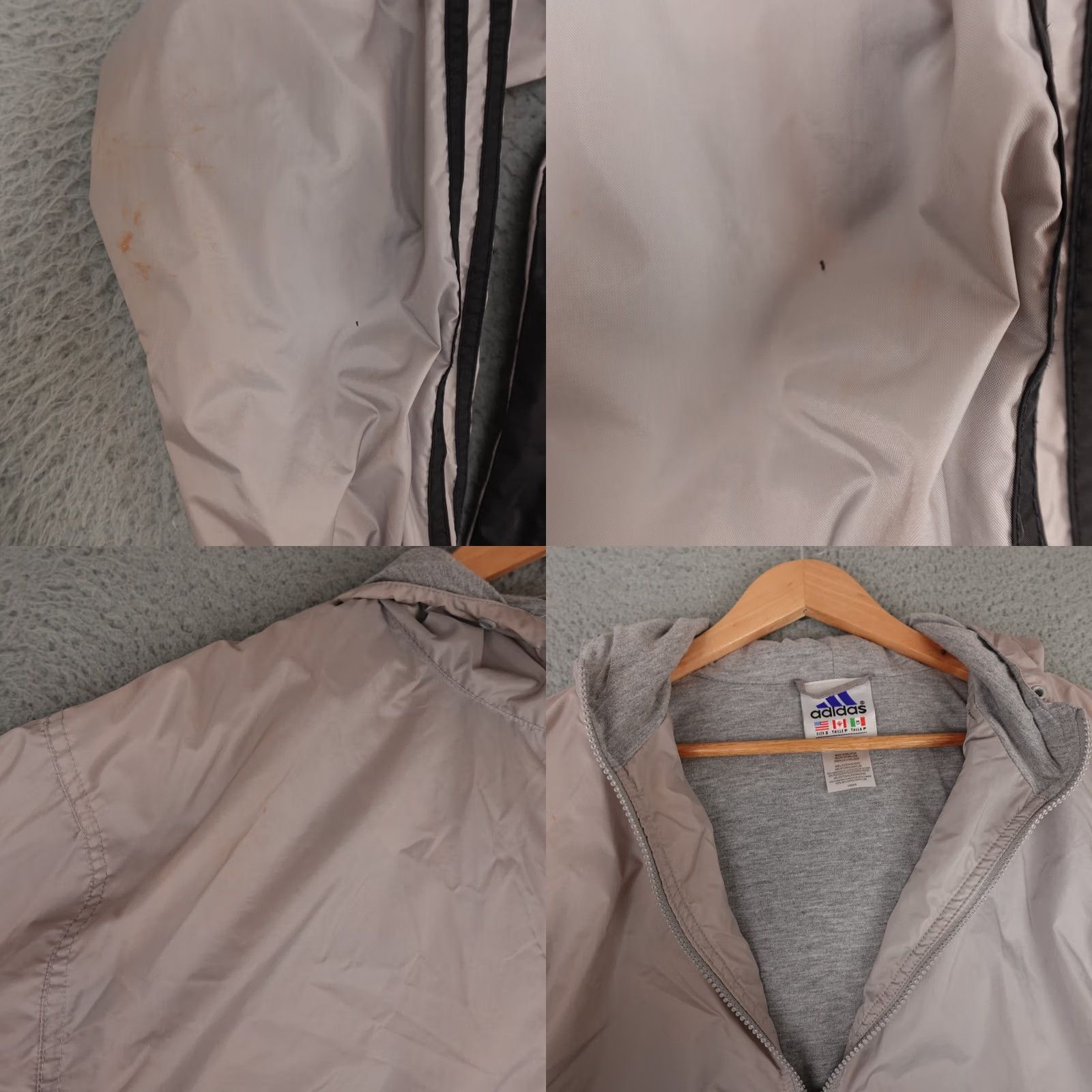Adidas VINTAGE adidas Jacket Men S Gray Anorak Pullover 1/2 Zip Windbreaker 90s Outdoor Retro Sports Mens Size US S / EU 44-46 / 1 - 8 Thumbnail