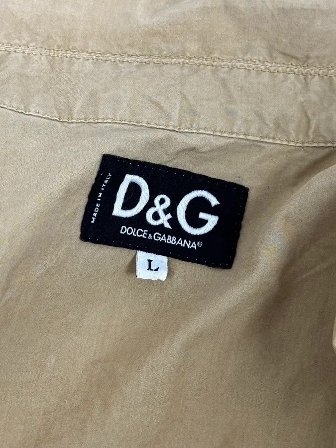 Dolce & Gabbana AW2004 Dolce & Gabbana Light Beige Military Utility Jacket Size US M / EU 48-50 / 2 - 14 Thumbnail