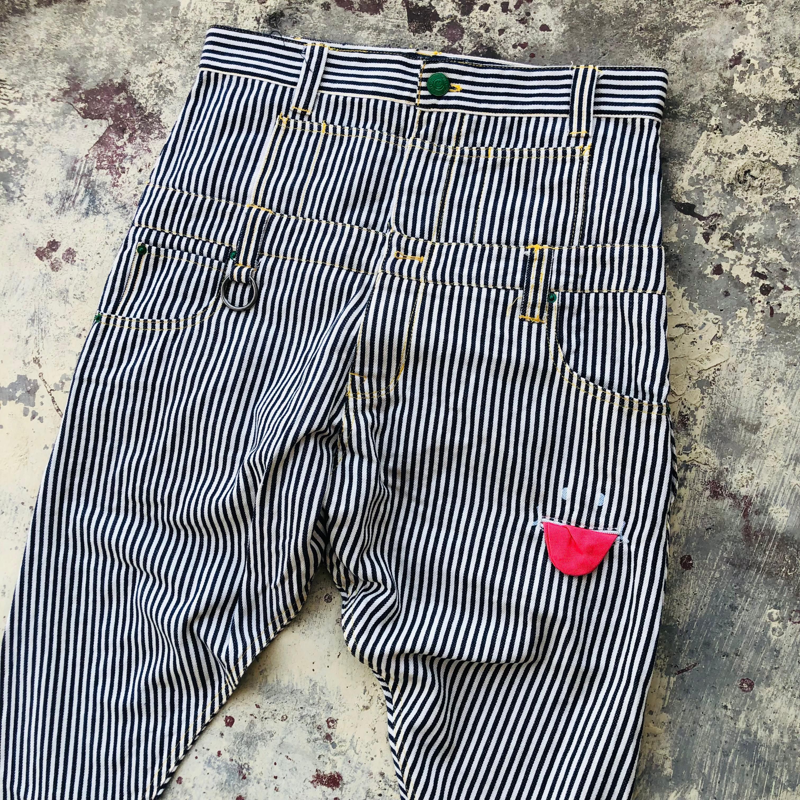Japanese Brand Hickory pants up smile japan Size US 31 - 3 Thumbnail