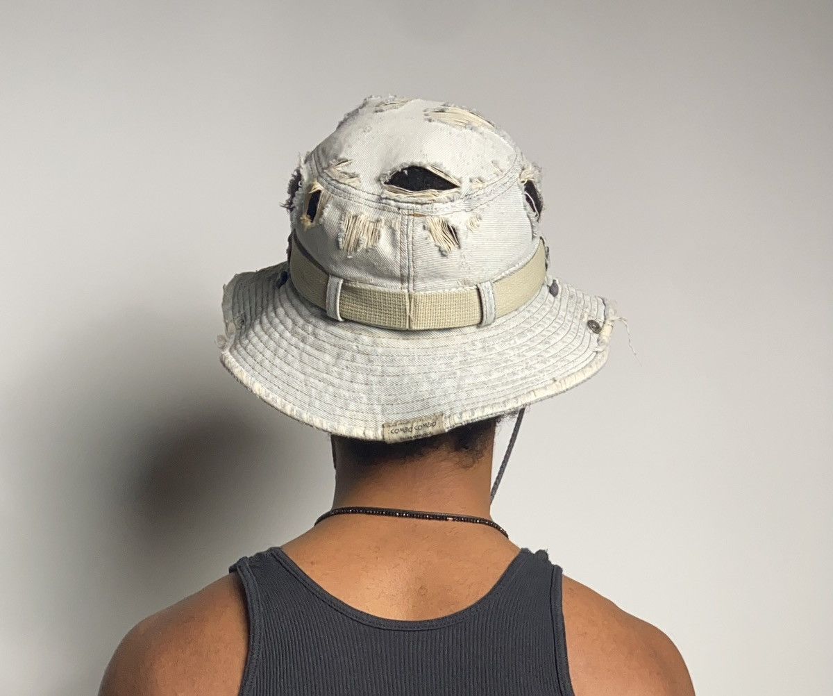 Japanese Brand × Vintage Vintage Japanese distressed denim Sun hat Size ONE SIZE - 2 Thumbnail