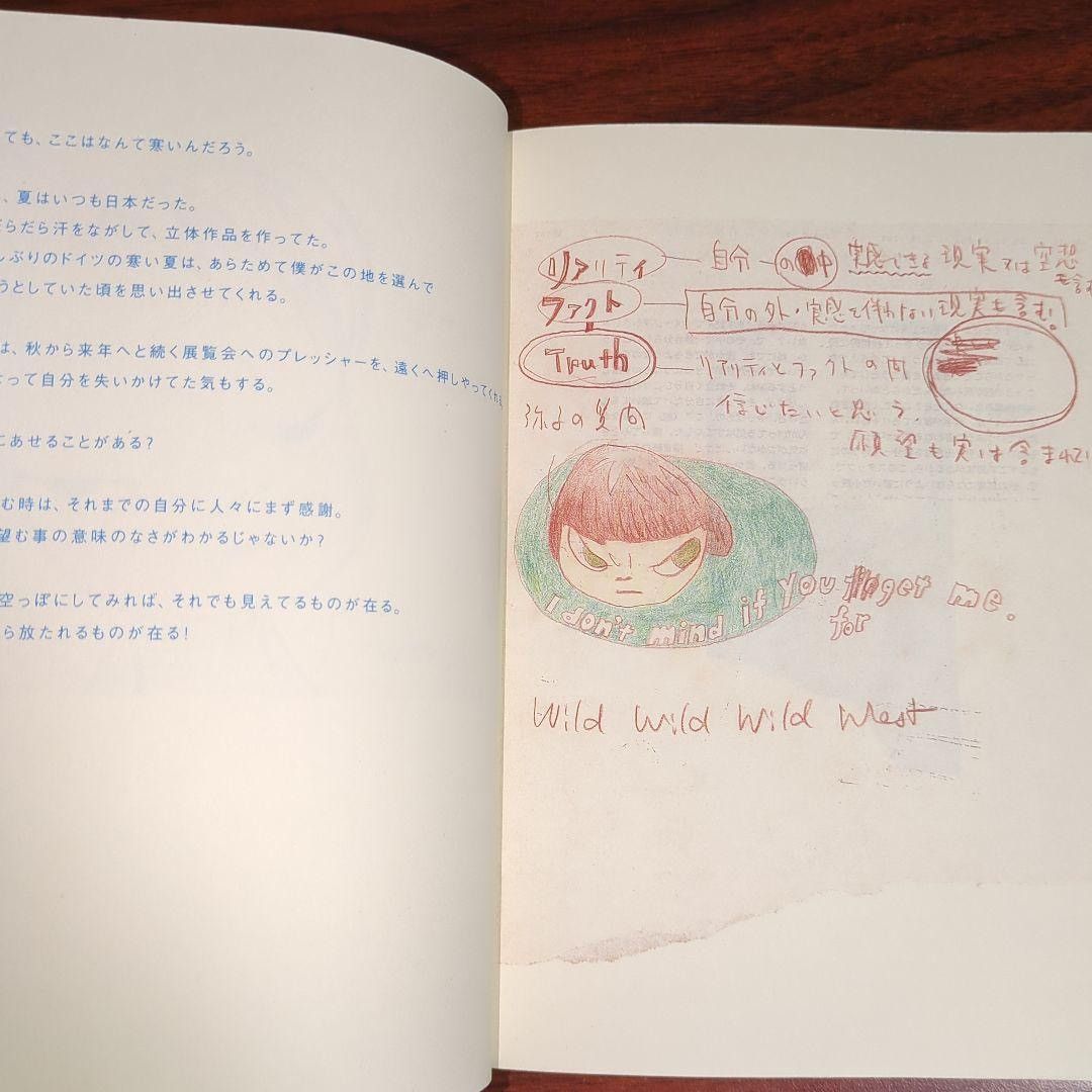 Vintage Nara Yoshitomo Nara Note Art book Size ONE SIZE - 3 Thumbnail