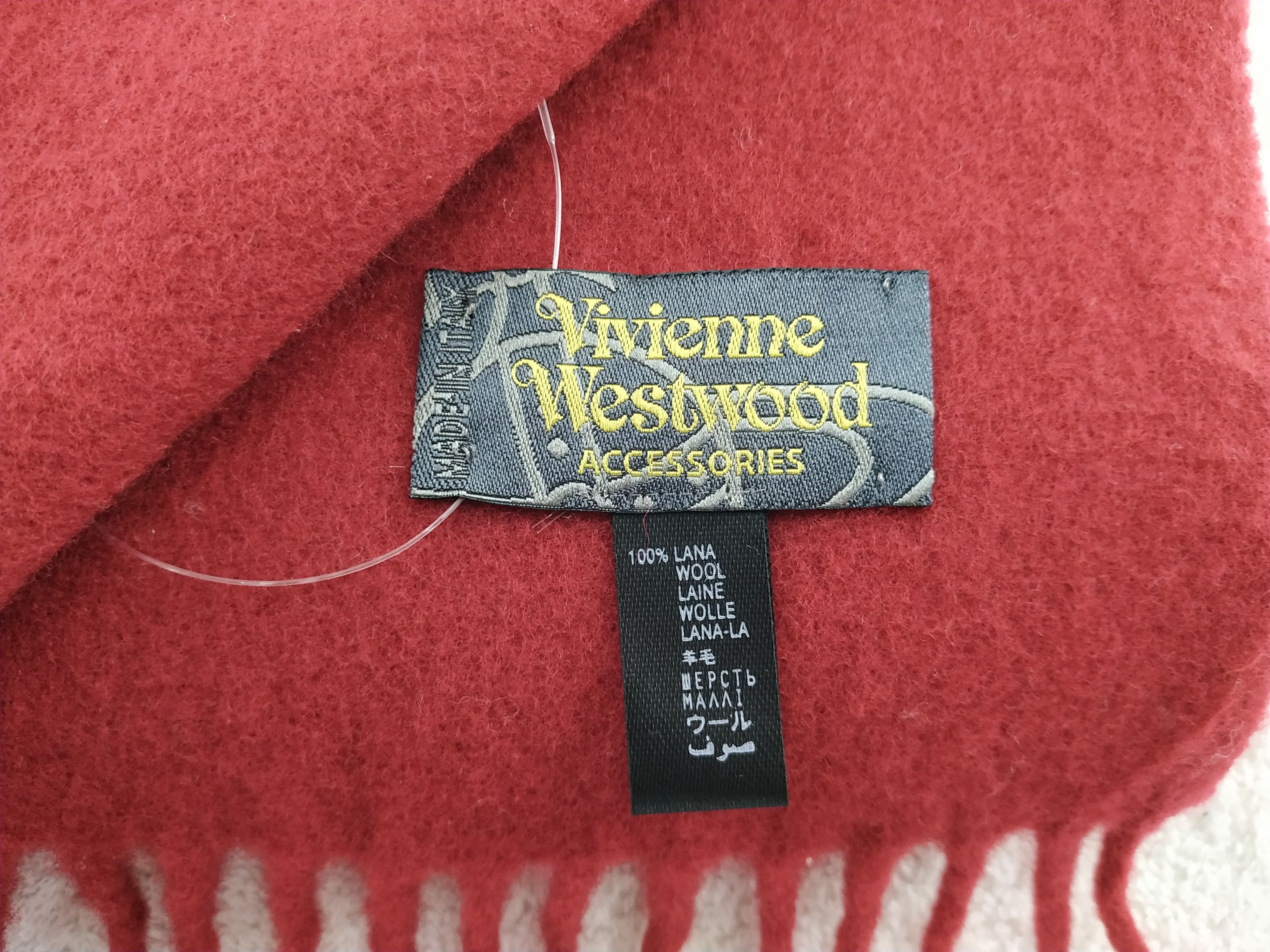Vivienne Westwood Vintage Vivienne Westwood Scarf/Muffler/Neckwear MF382 Size ONE SIZE - 6 Thumbnail