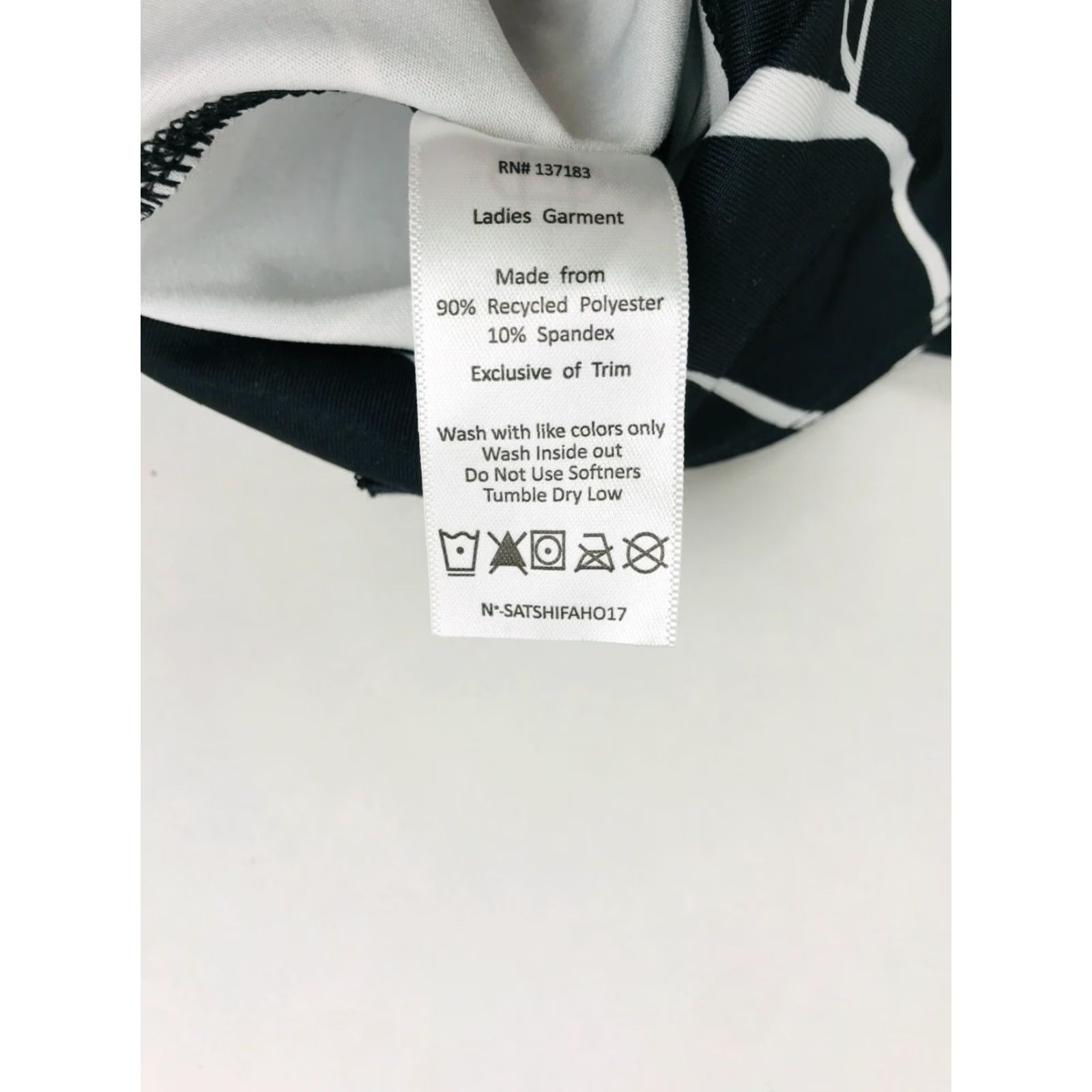 Vintage Satva Yoga Pants Women's Size S Black Athletic Wear Stretch Geometric pattern Size 28" / US 6 / IT 42 - 7 Thumbnail