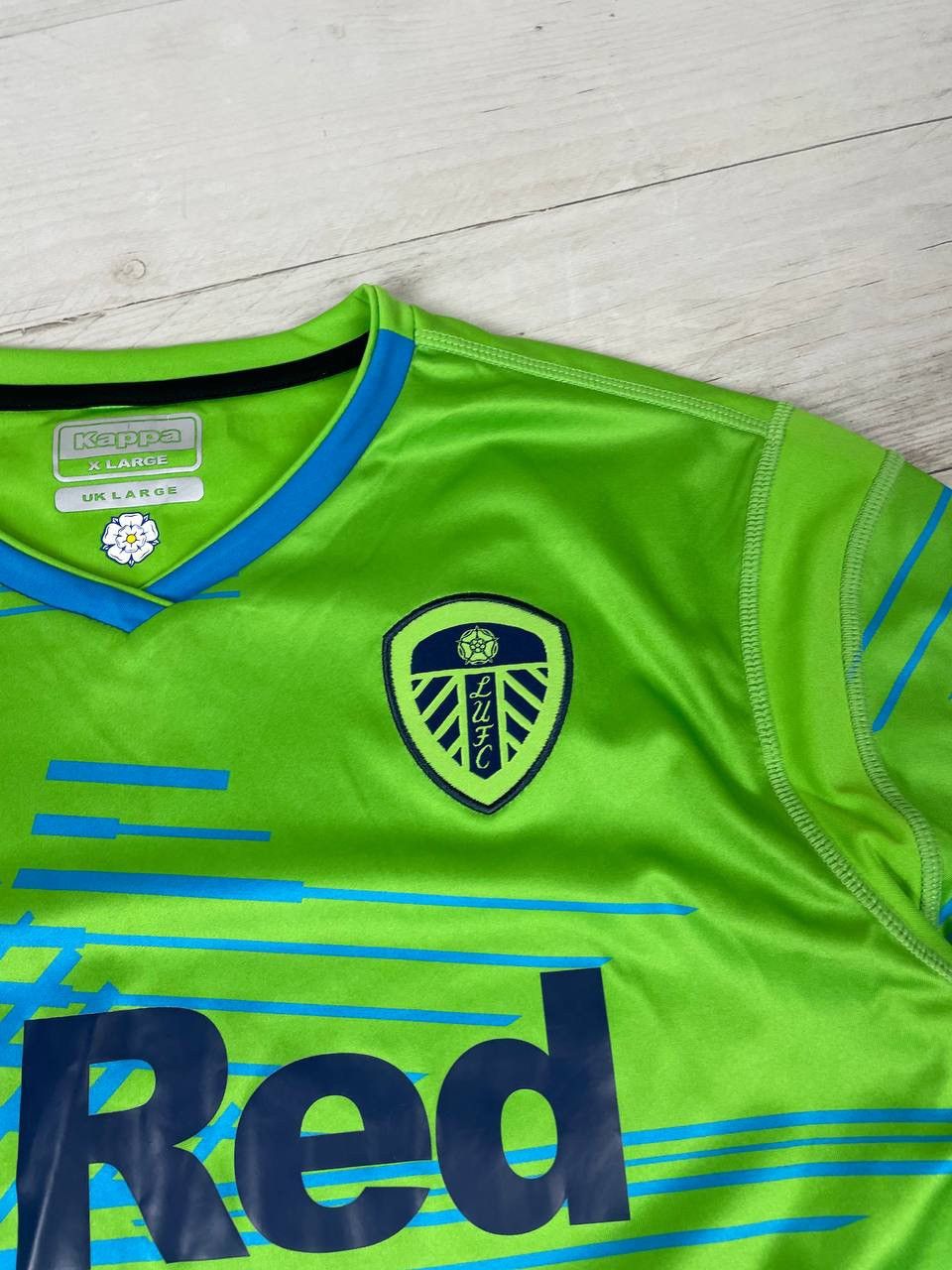 Kappa Leeds United 2018 2019 Goalkeeper Shirt Jersey Long Sleeve Size US XL / EU 56 / 4 - 7 Thumbnail