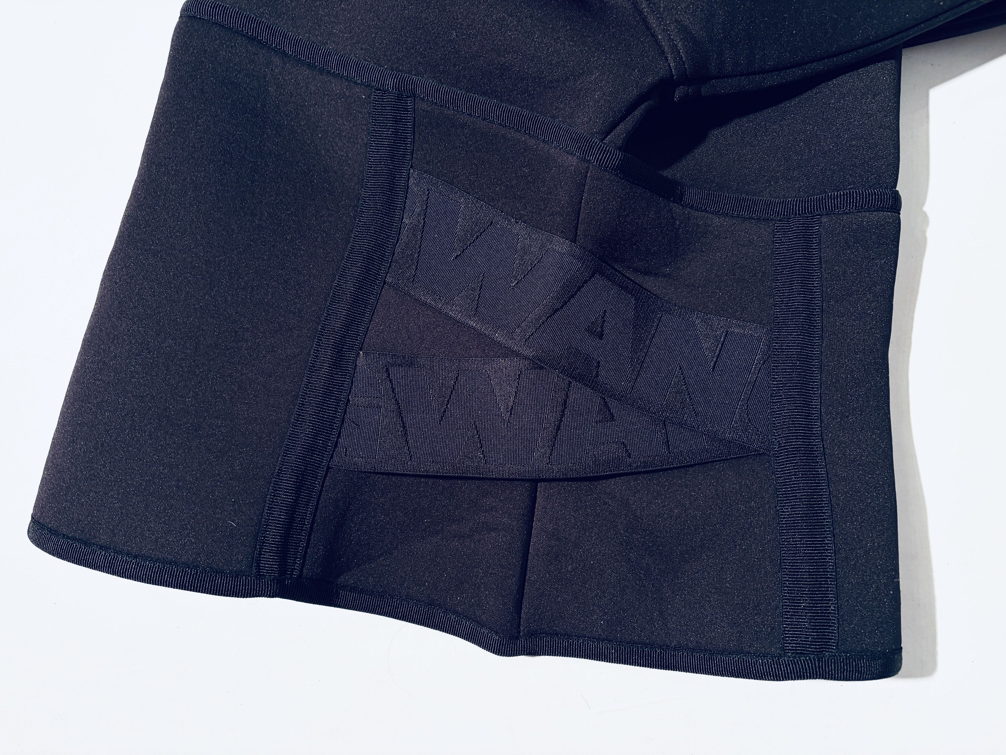 Alexander Wang × H&M Black Scuba Neoprene Jumper EUR36 / US 6 Size M / US 6-8 / IT 42-44 - 6 Thumbnail