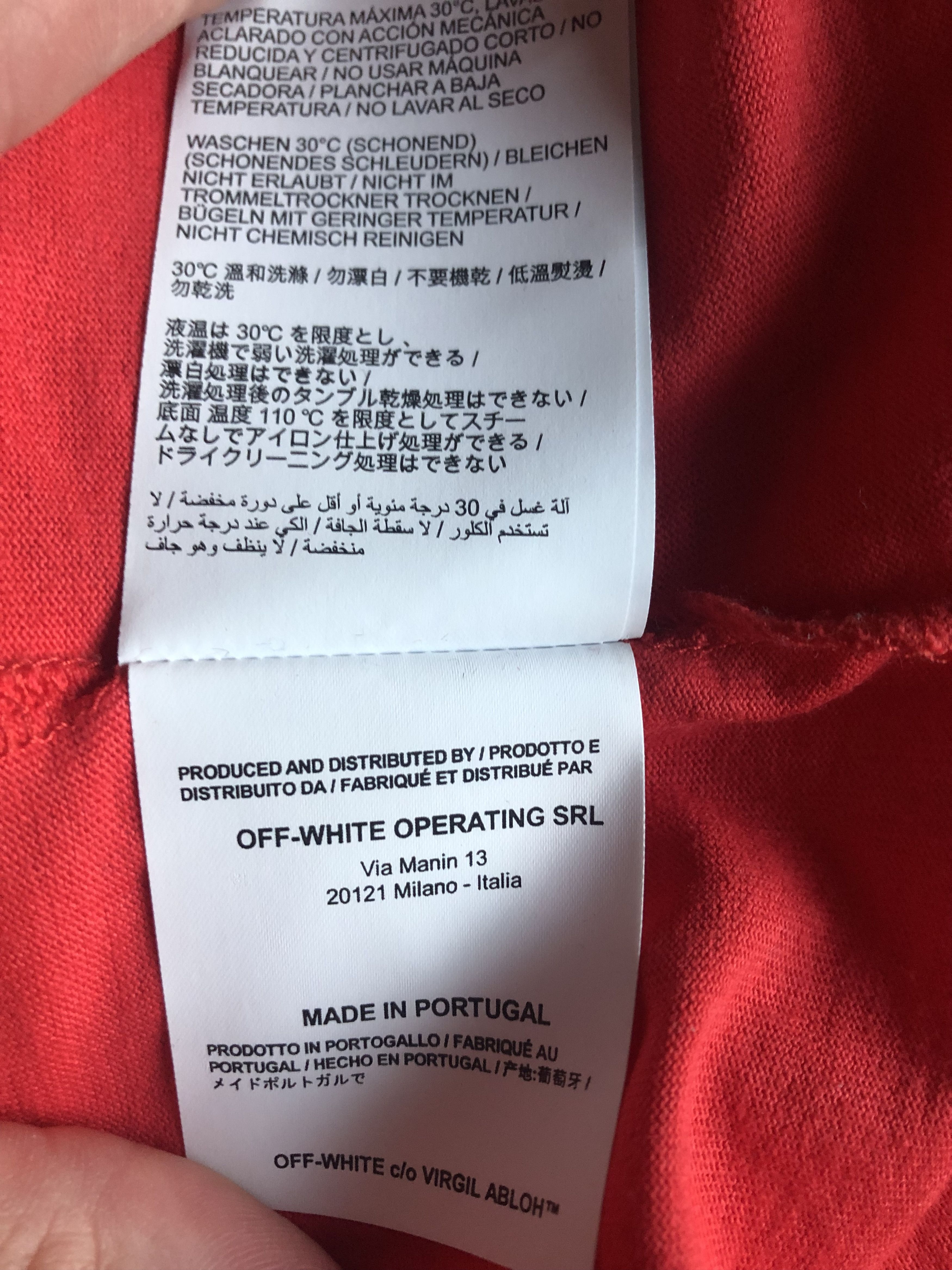 Off-White Off-white, Mona Lisa long-sleeve t-shirt, M Size US M / EU 48-50 / 2 - 8 Thumbnail