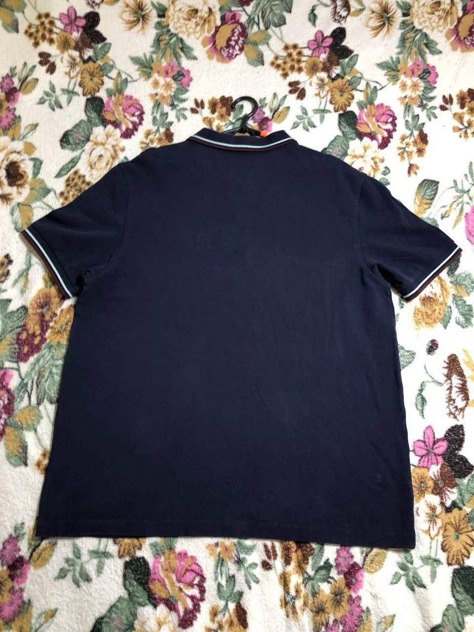 Fred Perry Fred Perry Men’s Polo Shirt Large L Embroidered Logo Navy Size US XXL / EU 58 / 5 - 15 Thumbnail