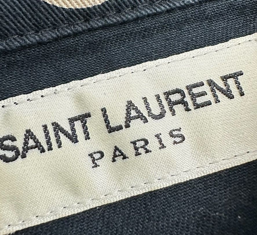 Saint Laurent Paris × Yves Saint Laurent Saint Laurent size M Slp Polka Dot Shirt Size 38R - 3 Thumbnail