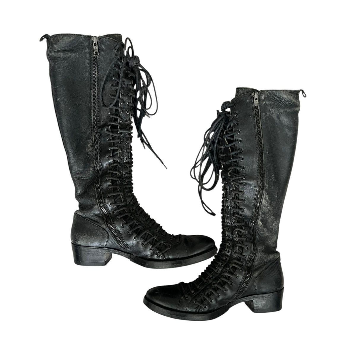 Ann Demeulemeester Ann demeulemeester triple lace boots Size US 8 / EU 41 - 3 Thumbnail