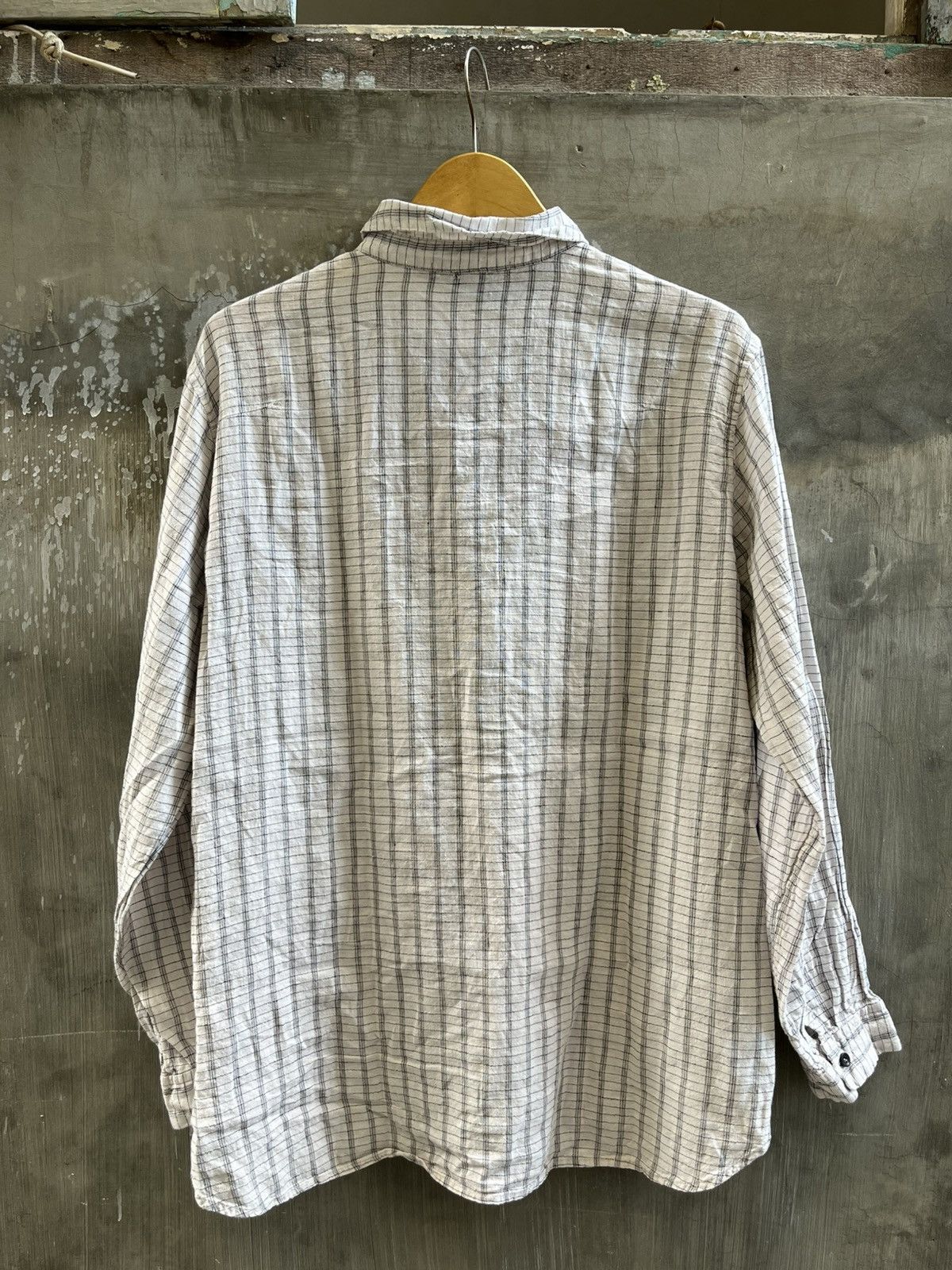 Vlas Blomme Vlas Blomme Japanese Shirt Size US XL / EU 56 / 4 - 5 Thumbnail