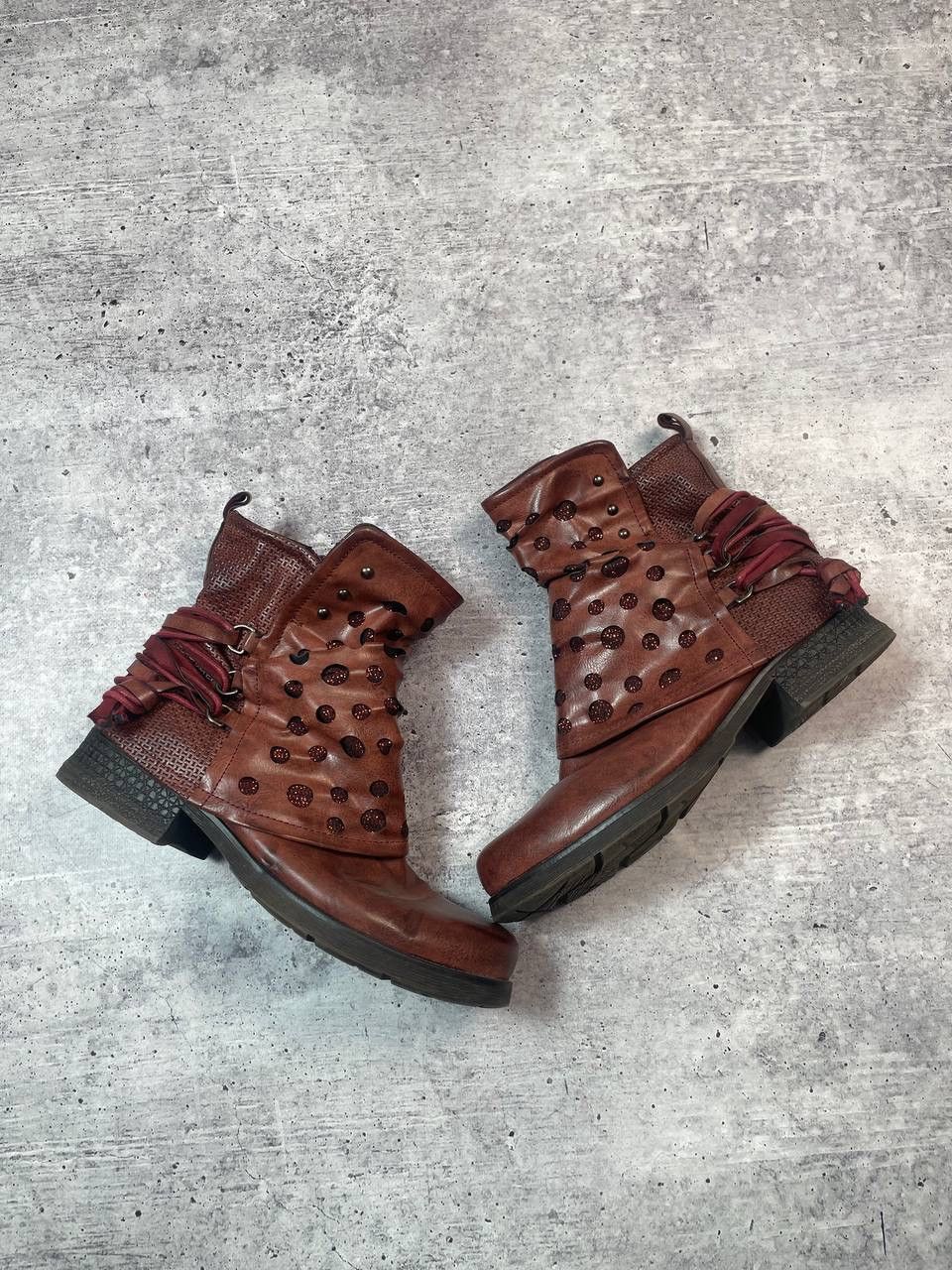 A.S.98 Vintage AS98 Airstep Style Ankle Zip Boots Y2K Size US 9 / IT 39 - 2 Thumbnail