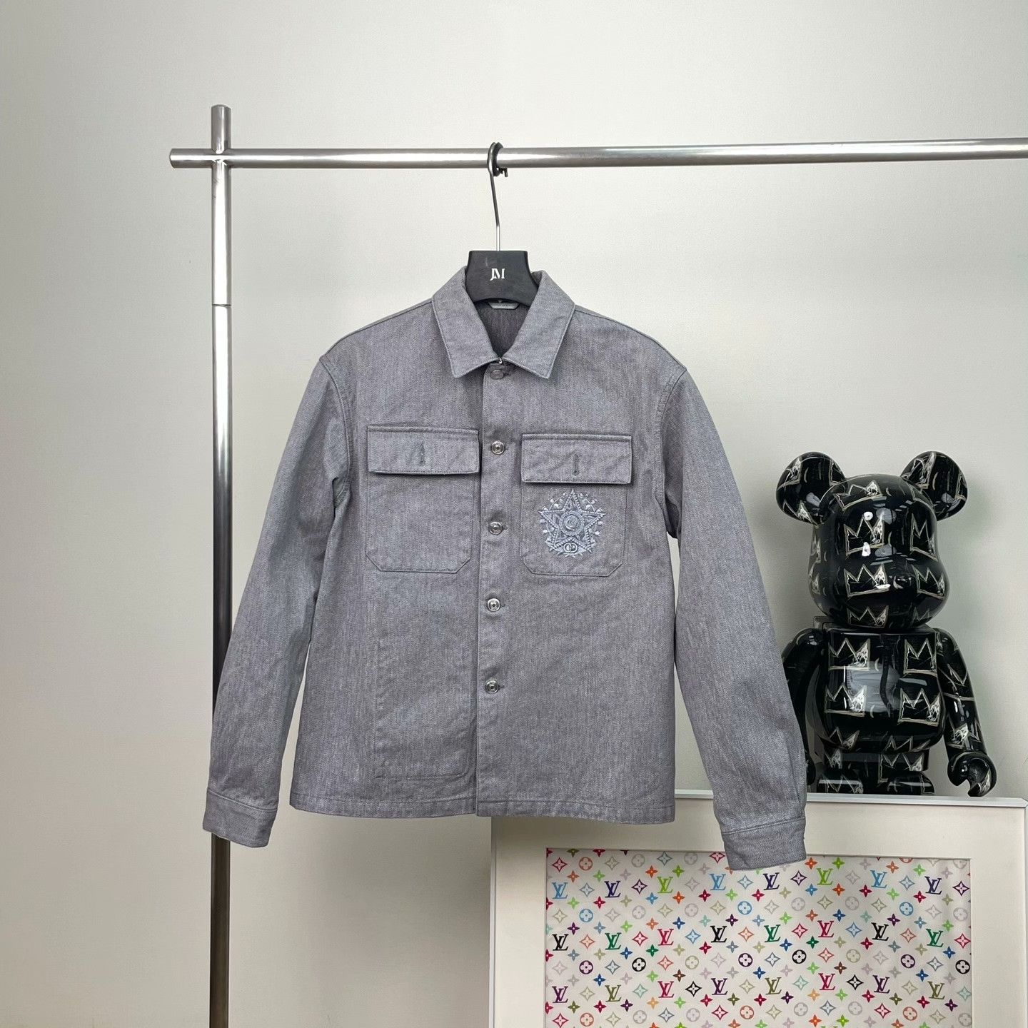 Dior Dior Retro Embroidered Shirt m Men Size US M / EU 48-50 / 2 - 1 Thumbnail