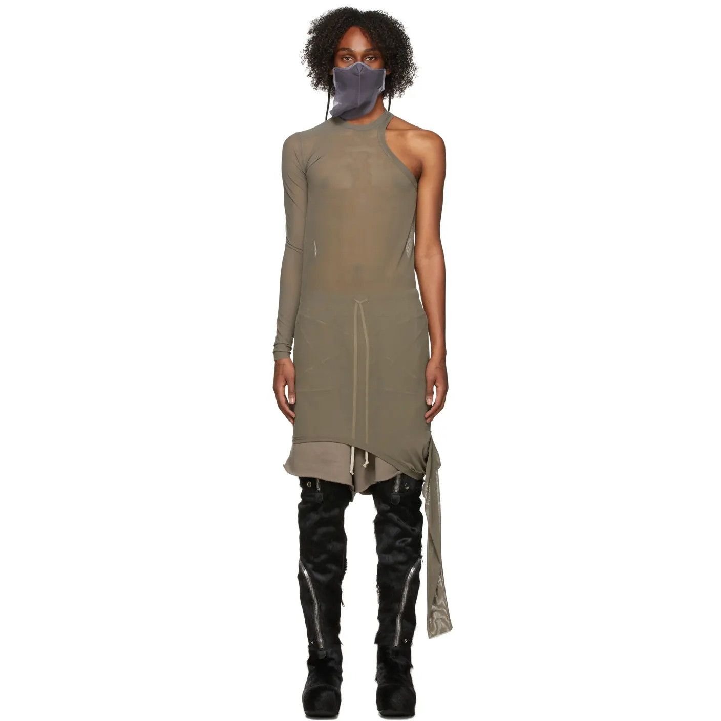 Rick Owens Gethsemane FW21 Ziggy Banana Long Sleeve Nylon | Grailed