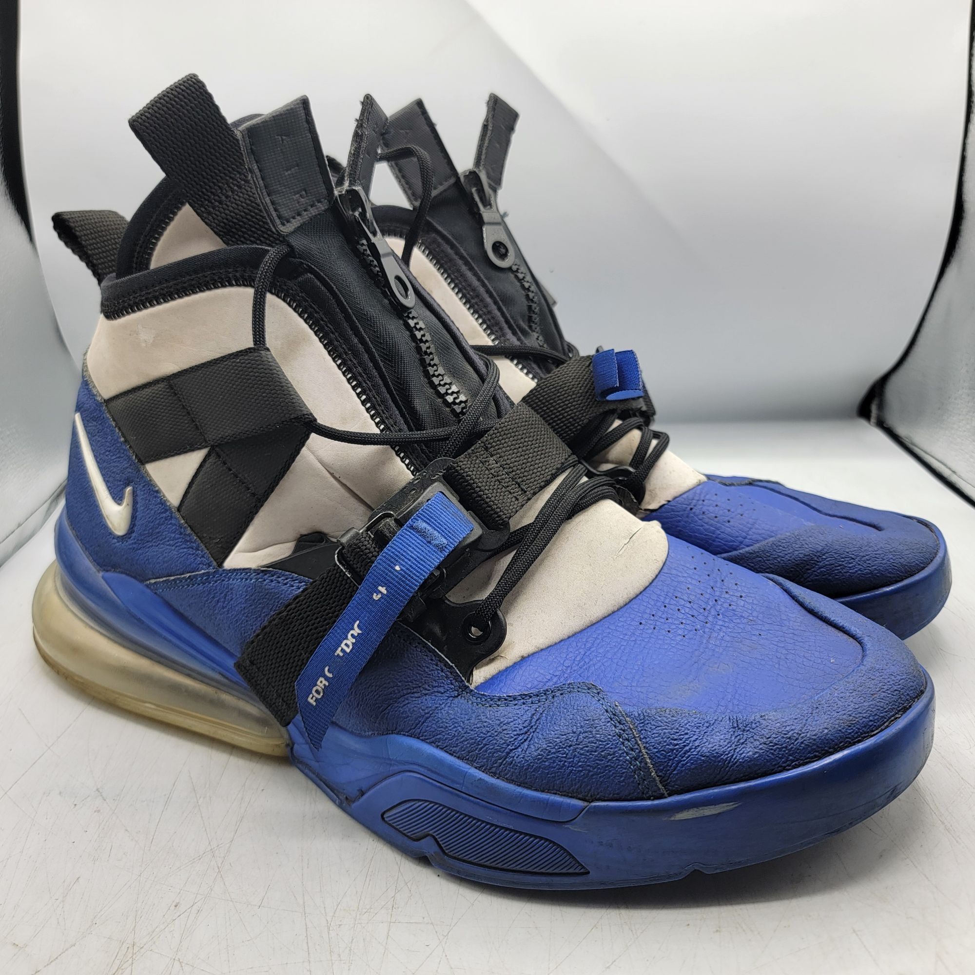 Nike Nike Air Force 270 Utility Racer Mens 13 Blue Sneaker Shoes Grailed