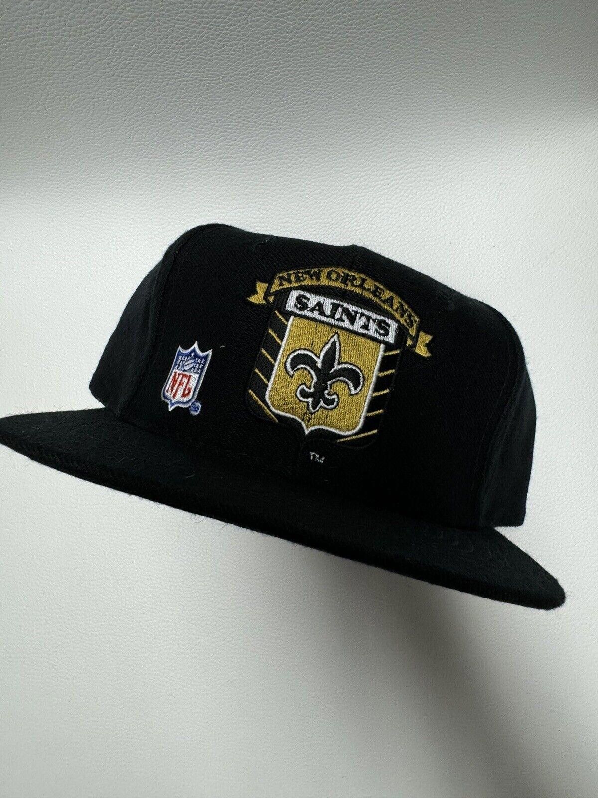 NFL × Vintage Vintage NFL New Orleans Saints Pro One SnapBack Hat Wool Size ONE SIZE - 4 Thumbnail
