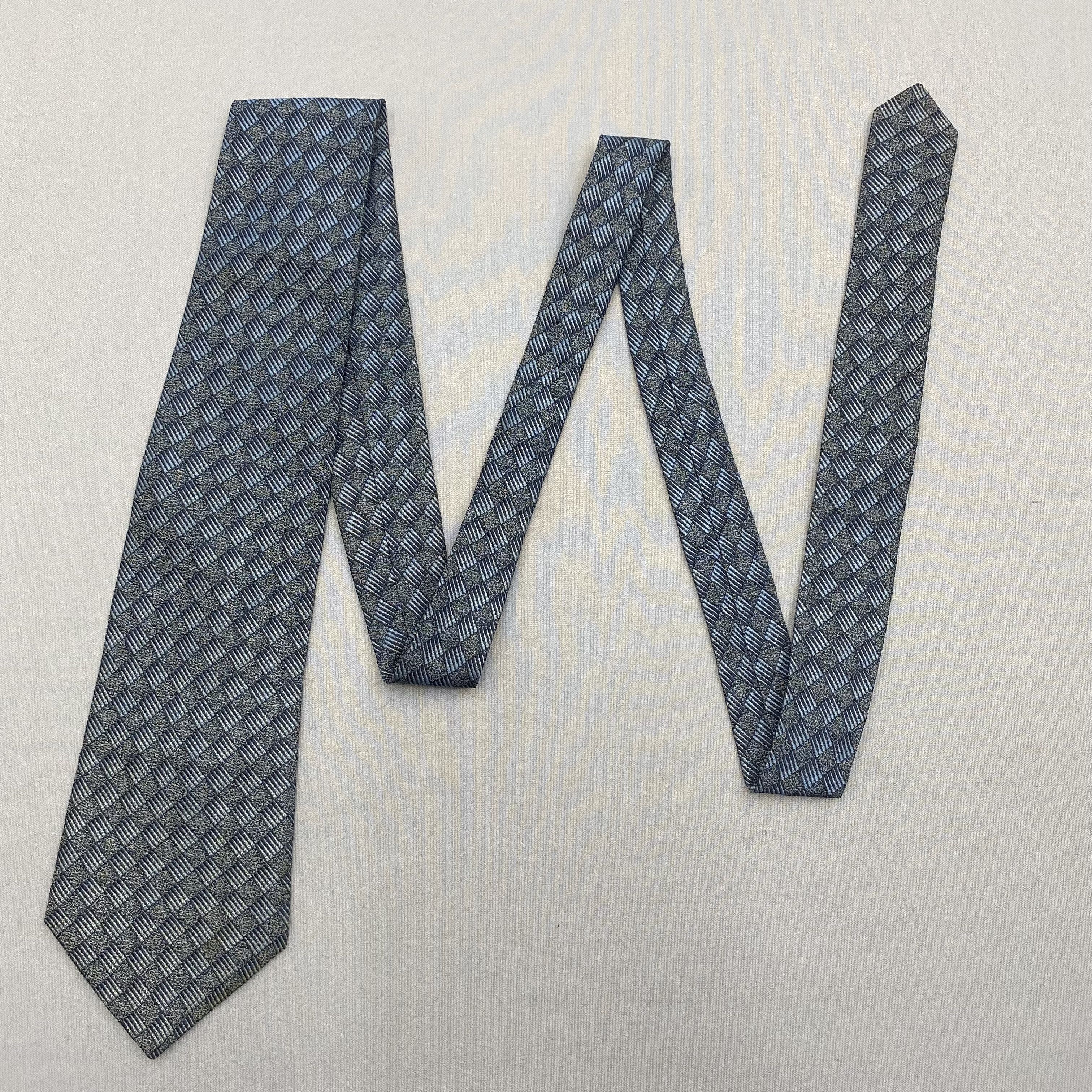 Lanvin Vintage Lanvin SILK Necktie Cravate Pure Silk Neck Tie Size ONE SIZE - 4 Thumbnail