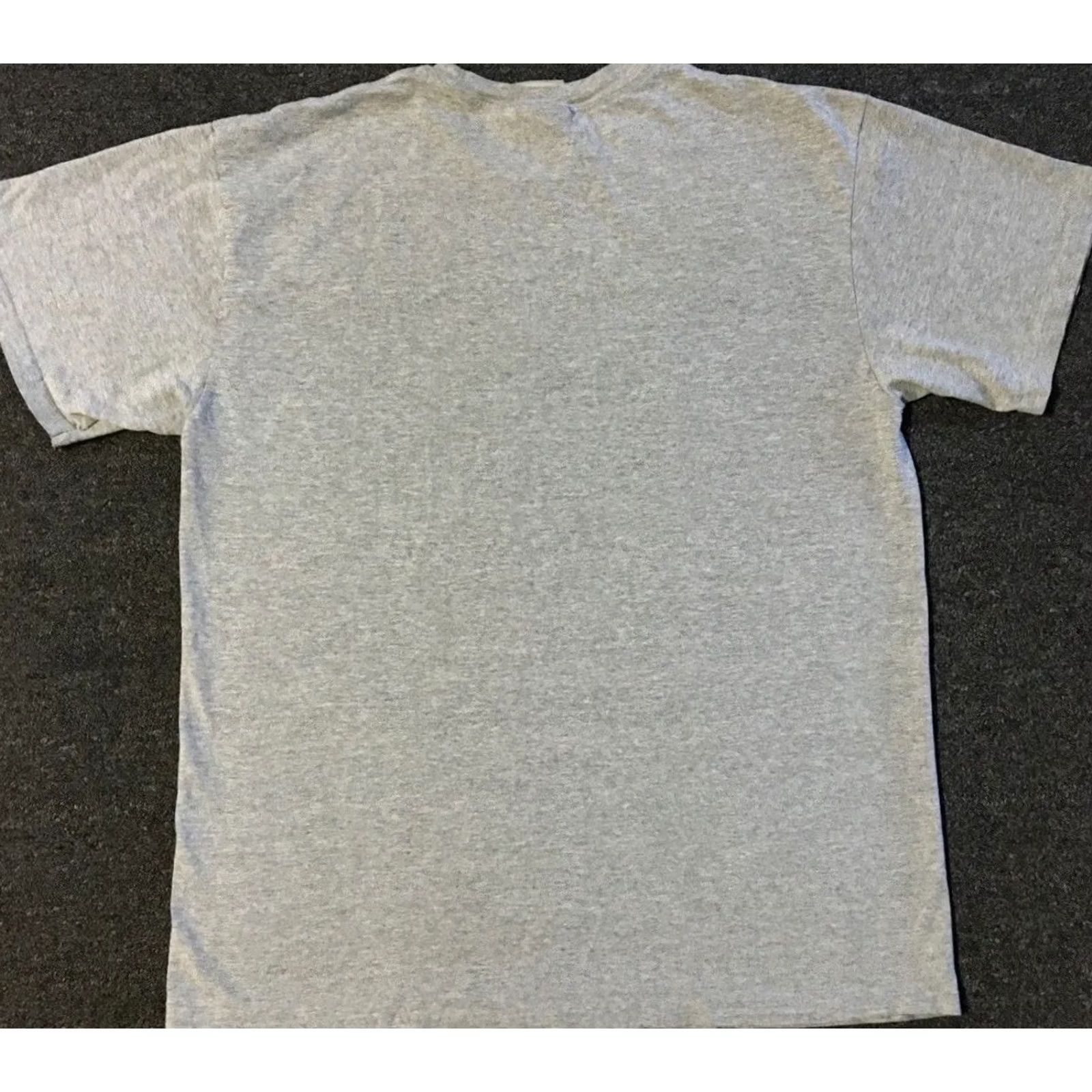Nike VINTAGE Nike Faded Swoosh Shirt L Mens Gray 90s Hip Hop Grunge Skate Track & Field Rap Retro Basketball USA Logo Swoosh Boxy Size US L / EU 52-54 / 3 - 7 Thumbnail